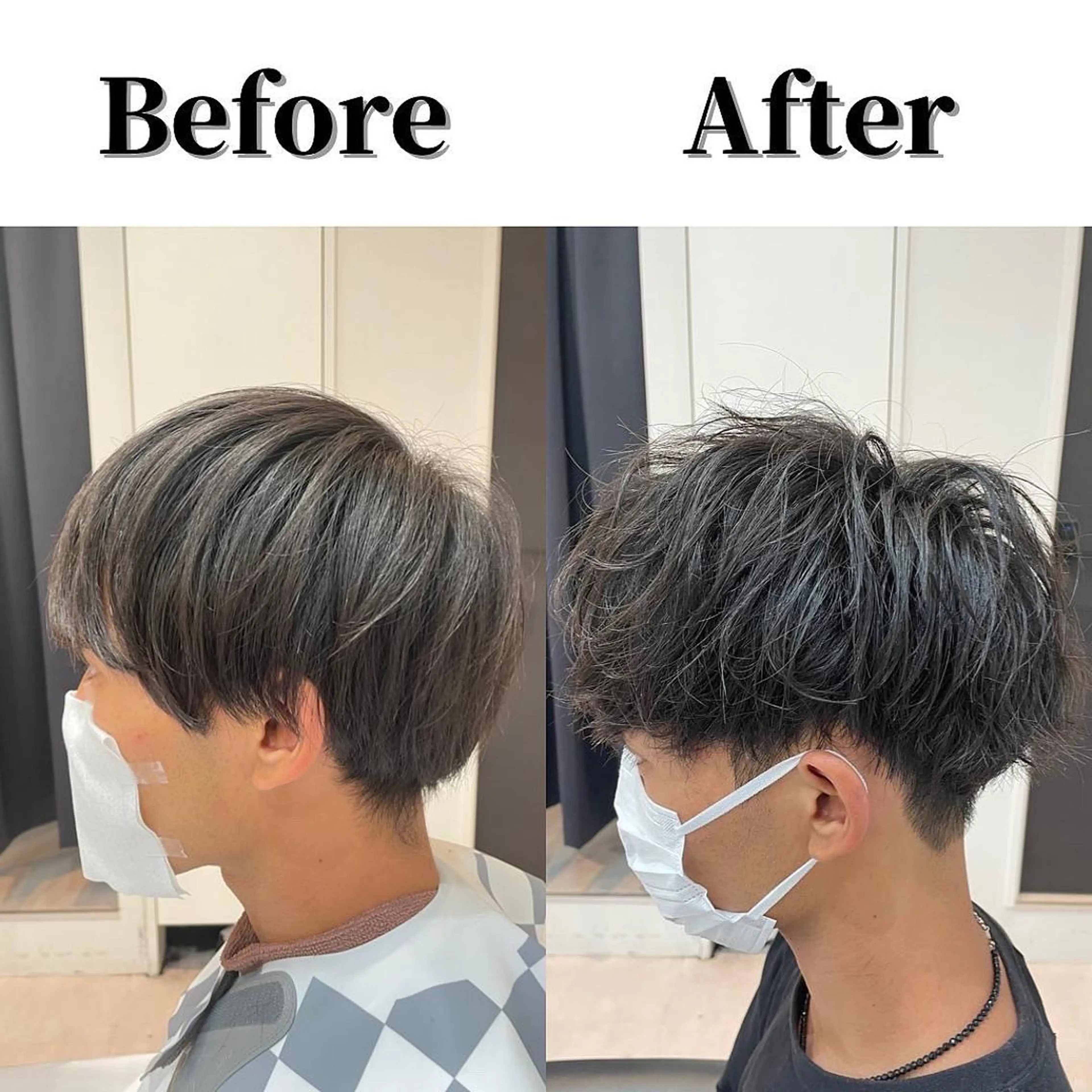 ショート 髪質改善× ハイライト溝江のヘアスタイル