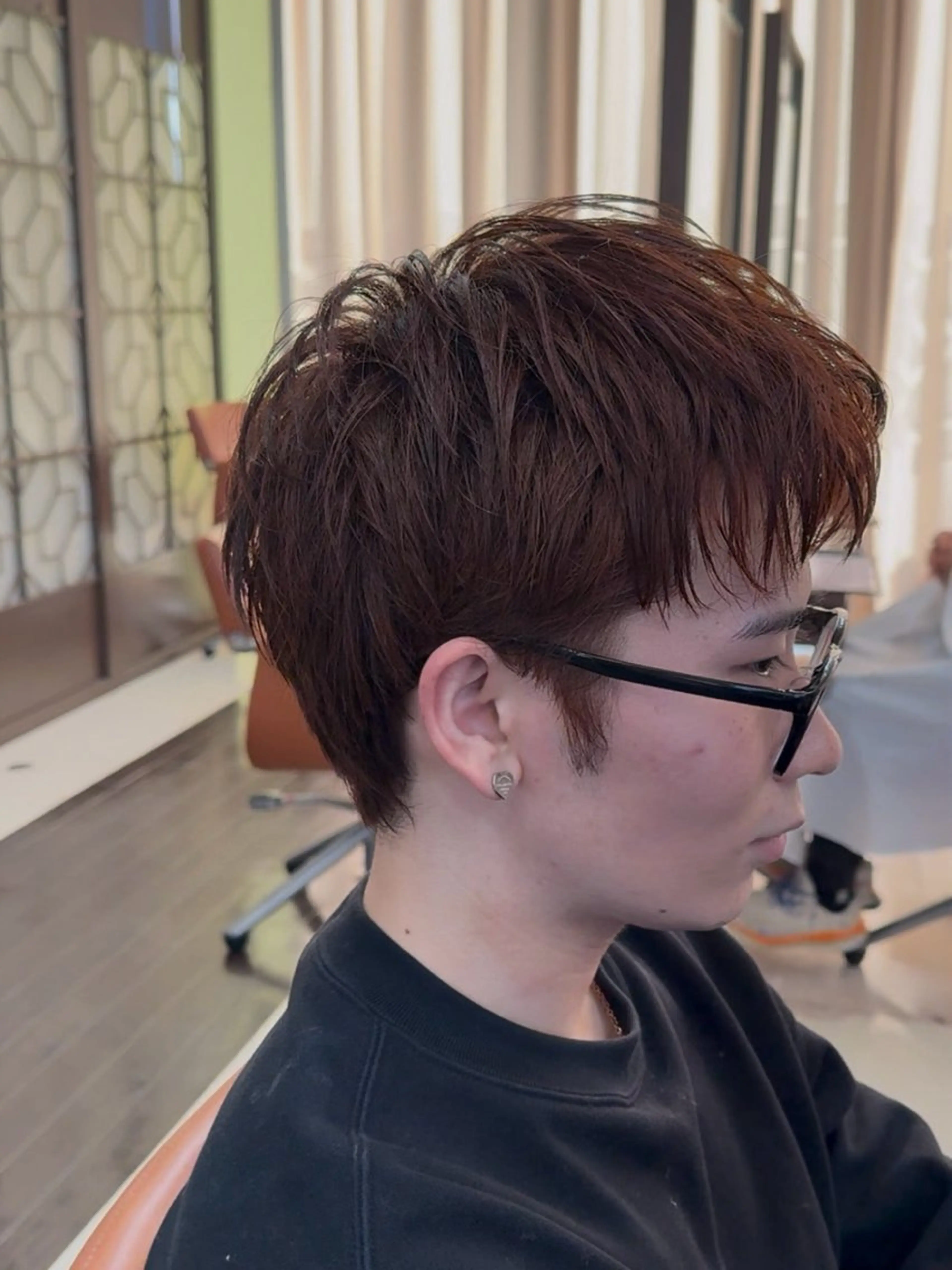 メンズカット💇+カラー🍊+スタイリング🔥の写真