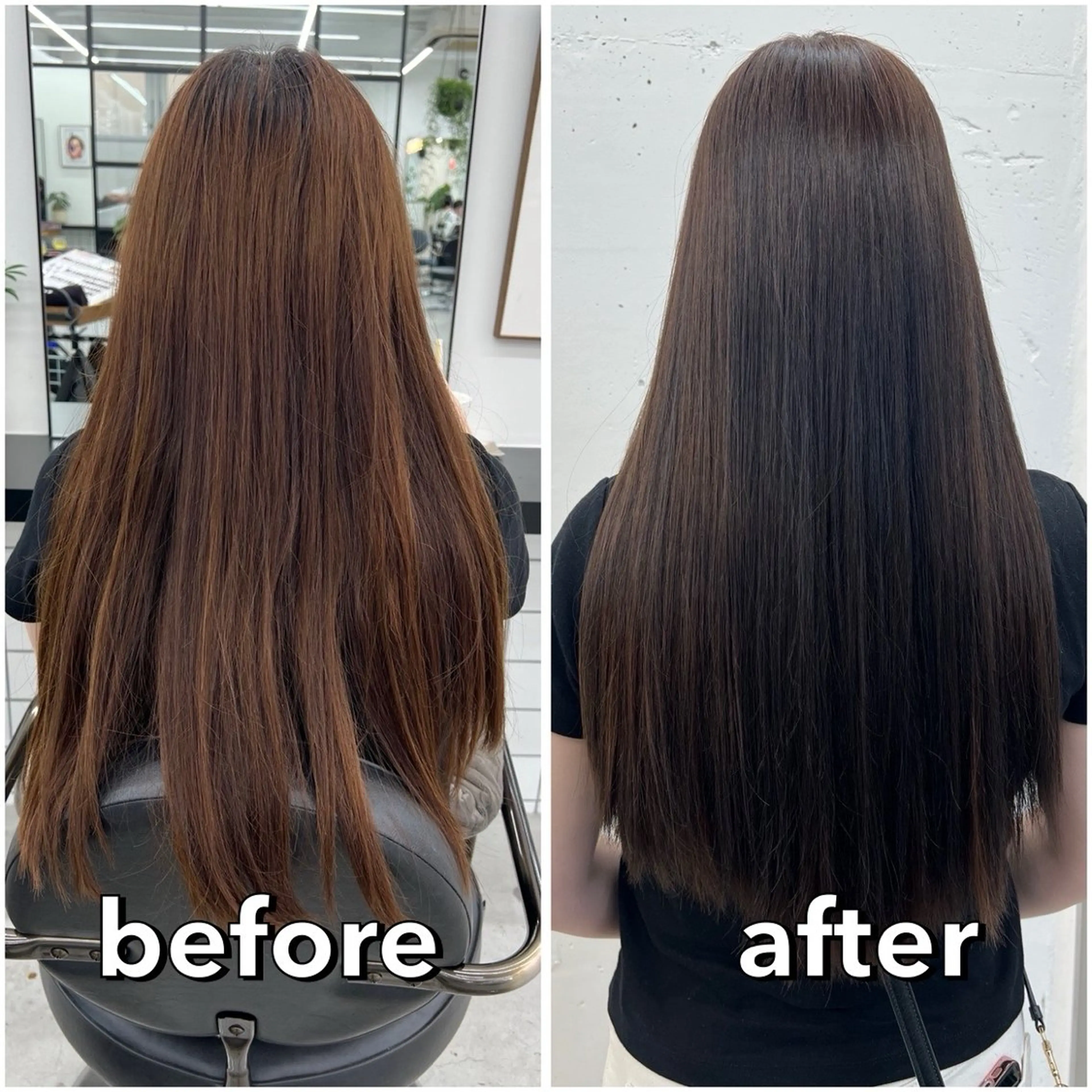 ロング カラー ブリーチ ブラウンカラー 透明感カラー ブリーチなしカラー ヘアカラー あすか JILLSTUDIOのヘアスタイル