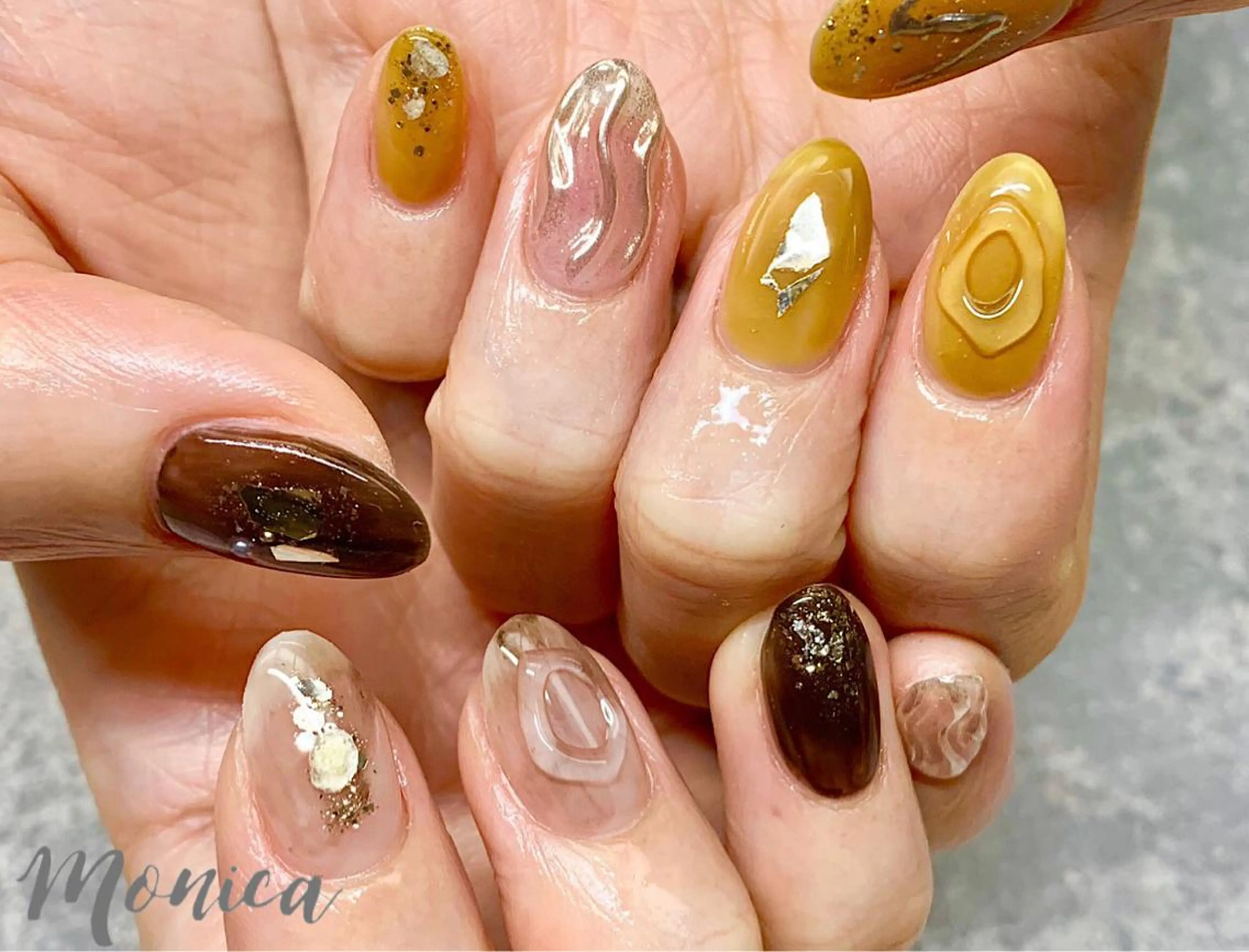 ネイル ハンドネイル nailsalon MONICAのネイルデザイン