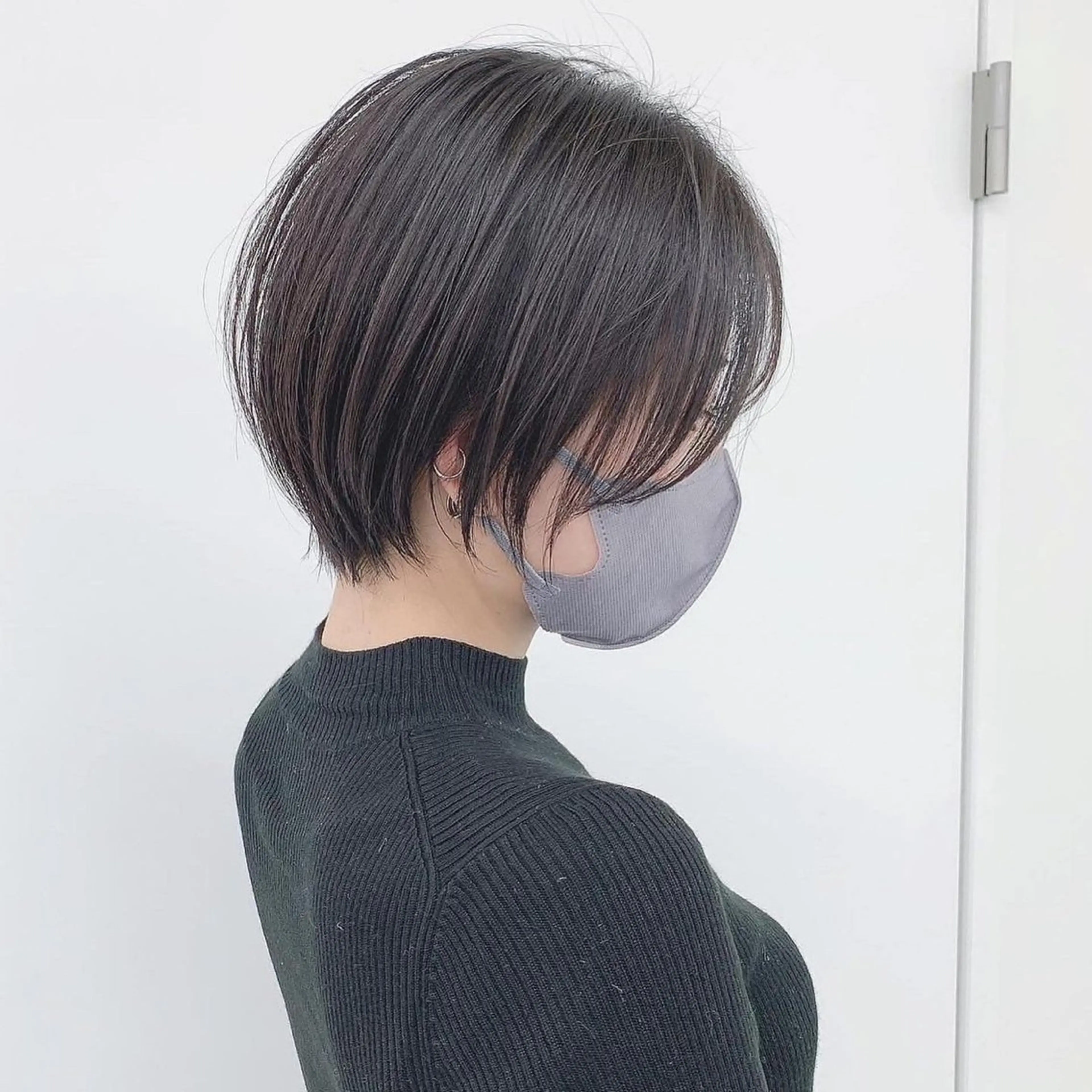 ショート カラー 丸みショート ショートヘア カット ヘアカラー トリートメント ヘアセット tocca hair & treatment博多口店所属・【赤み消しカラー】 中野浩太のヘアスタイル