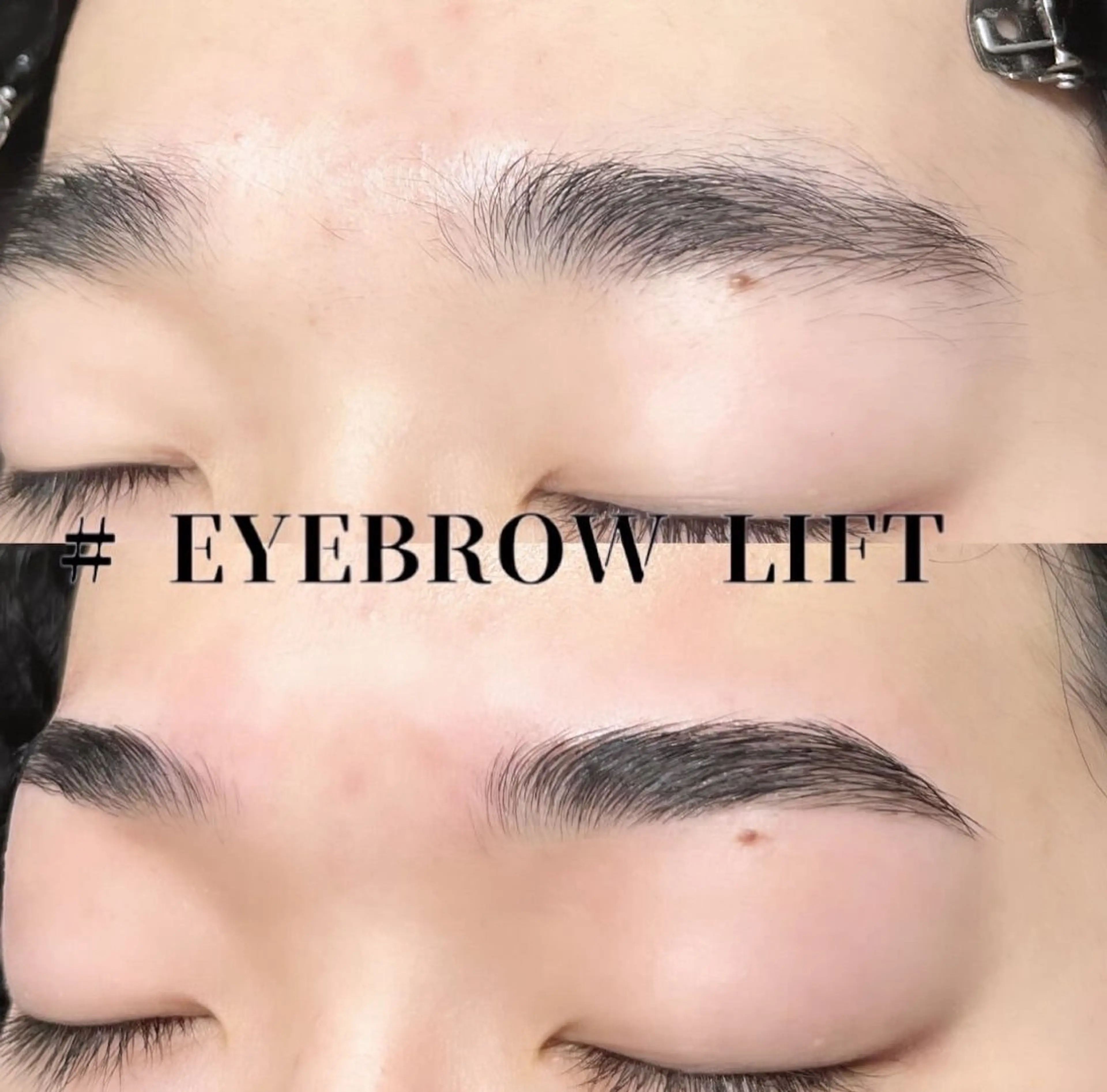 メンズ💁‍♂️HBL"ハリウッドブロウリフト"+眉毛WAX(メイク込)の写真