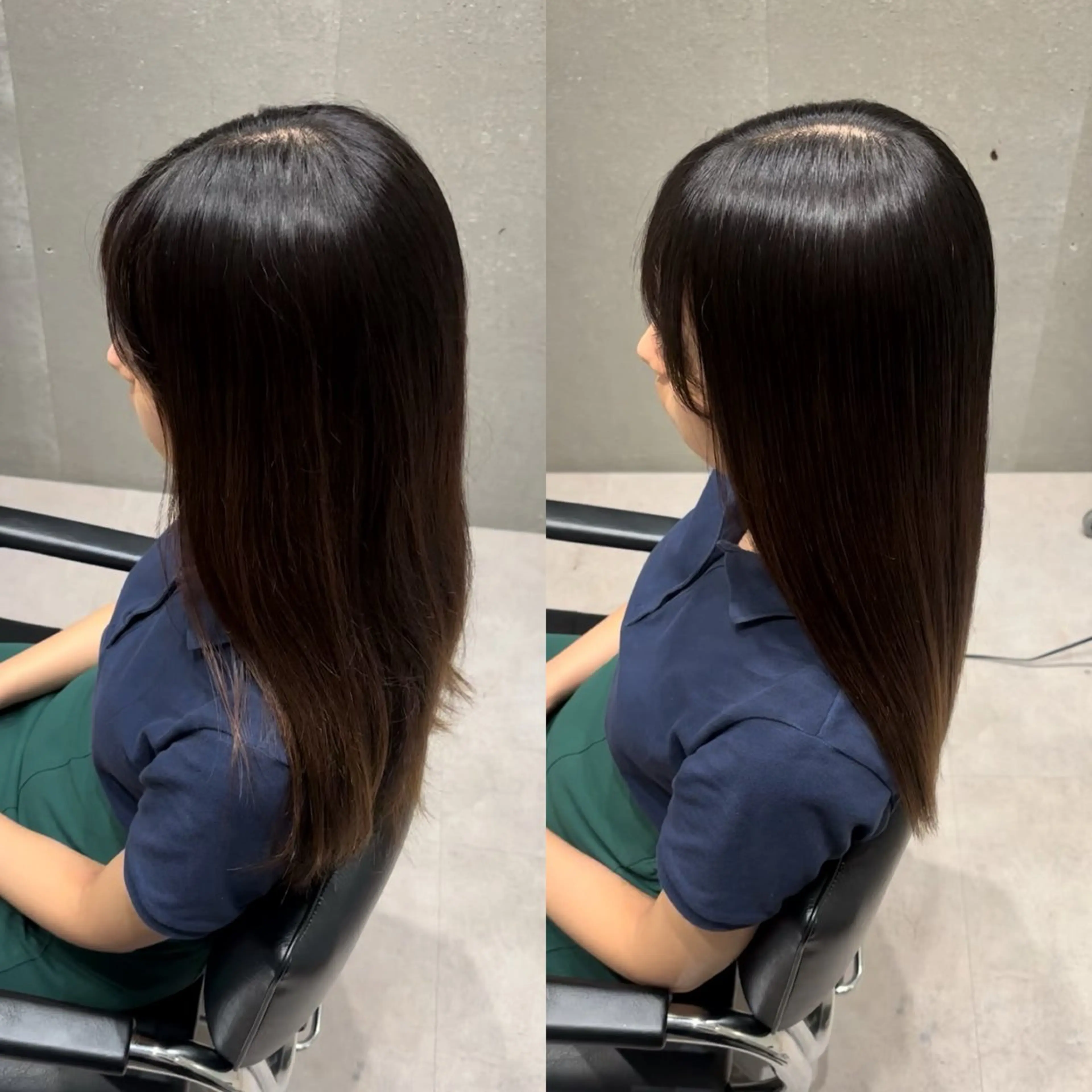 ロング 髪質改善 ロング トリートメント カット トリートメント GOTODAY  SHAiRE SALON　新宿Aura店所属・髪質改善ヘアケア 艶髪特化/上田のヘアスタイル