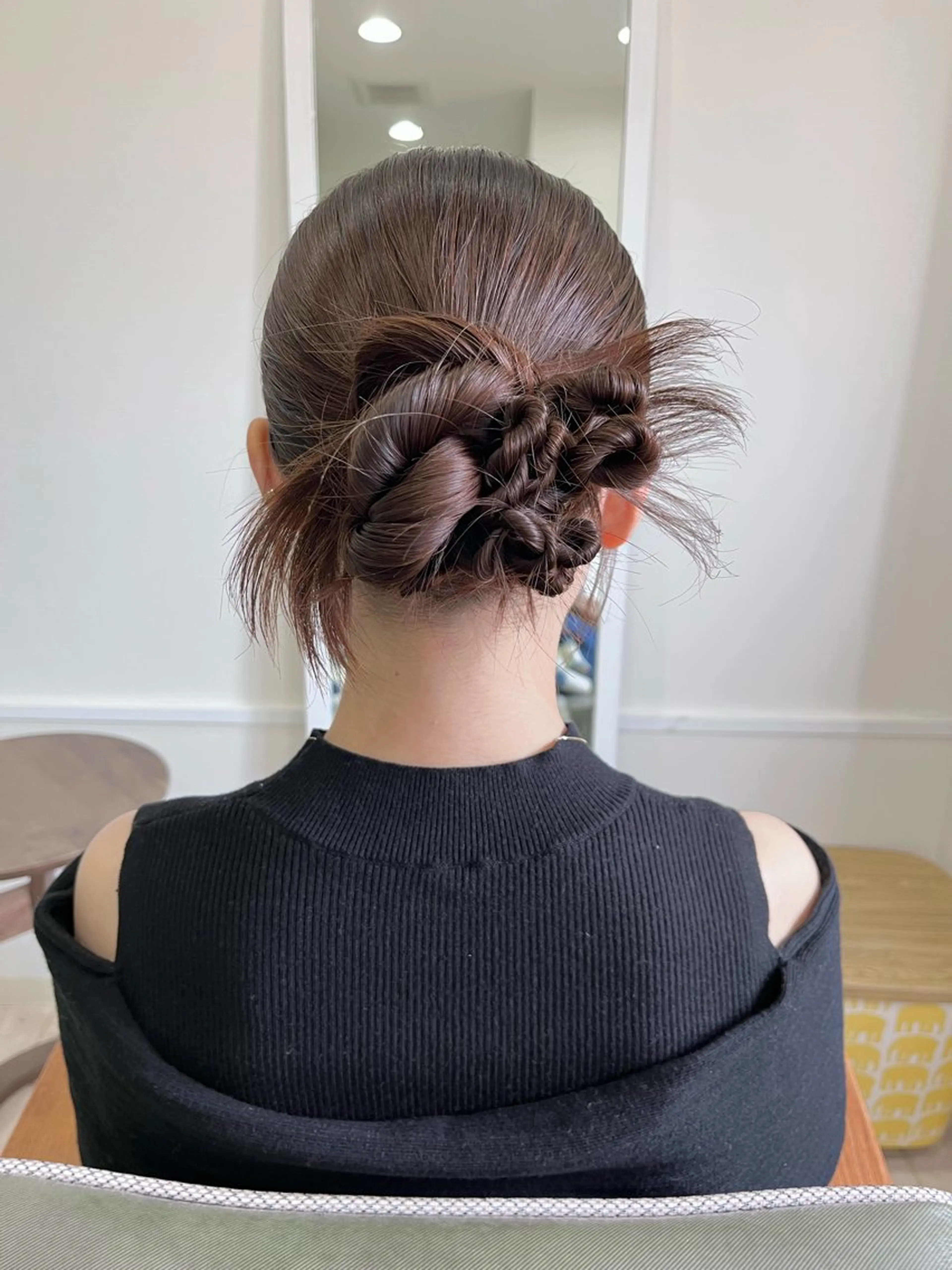 セミロング ヘアアレンジ ヘアセット M.arc 【マーキ】のヘアスタイル