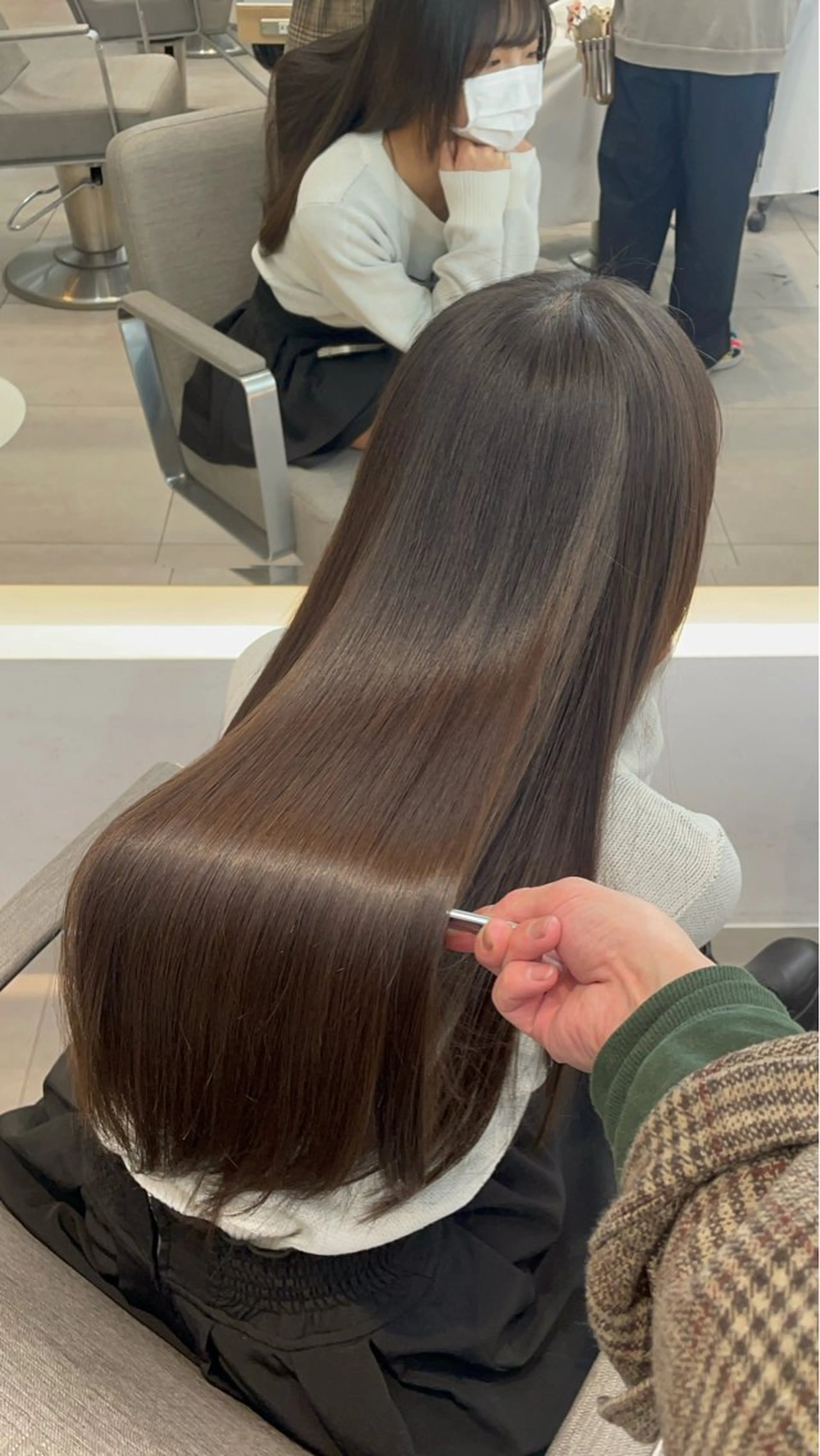 ロング 髪質改善 トリートメント ✨髪質改善✨美髪 矯正🫧小泉のヘアスタイル