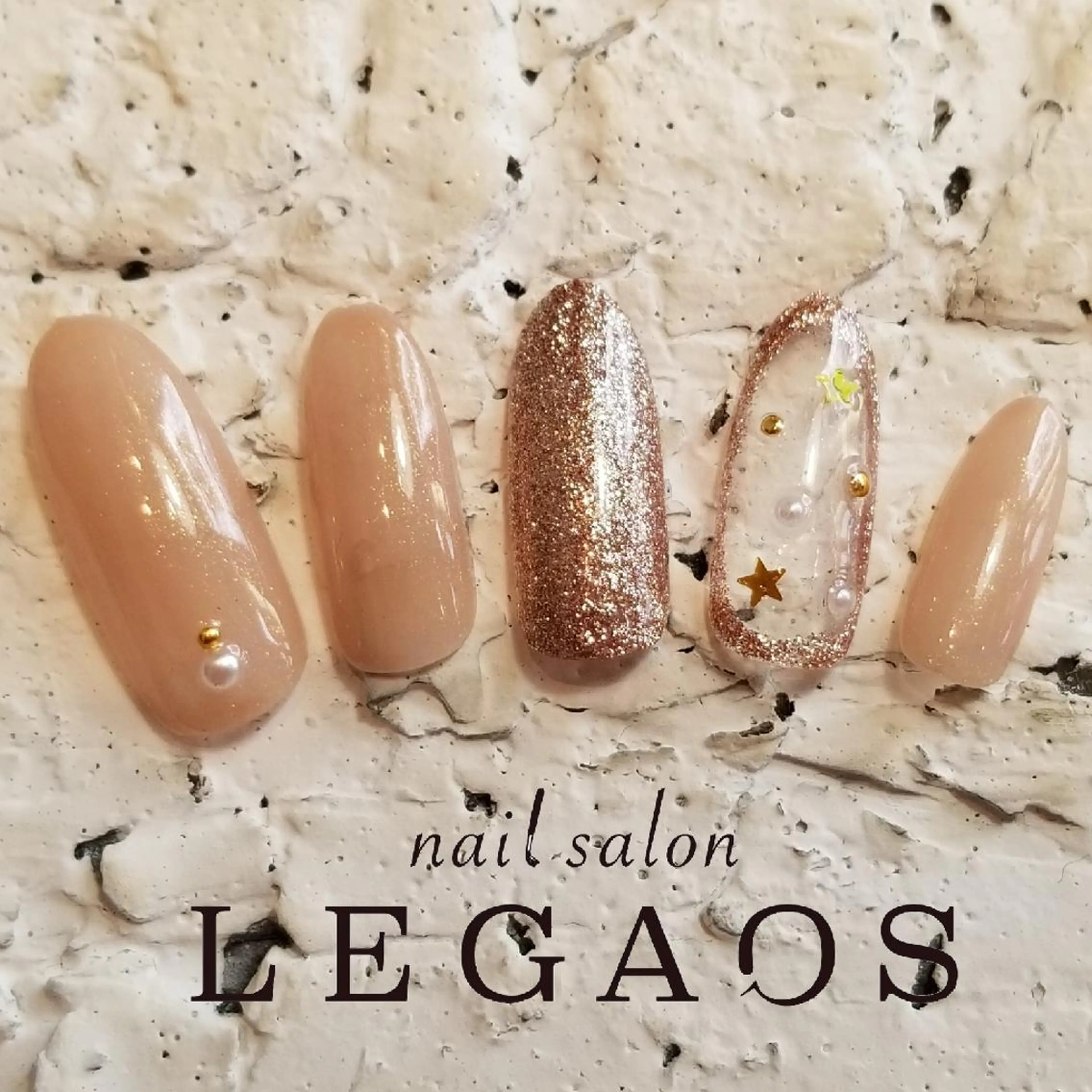 ネイル ｾﾝﾀｰ南 LEGAOSともこのネイルデザイン