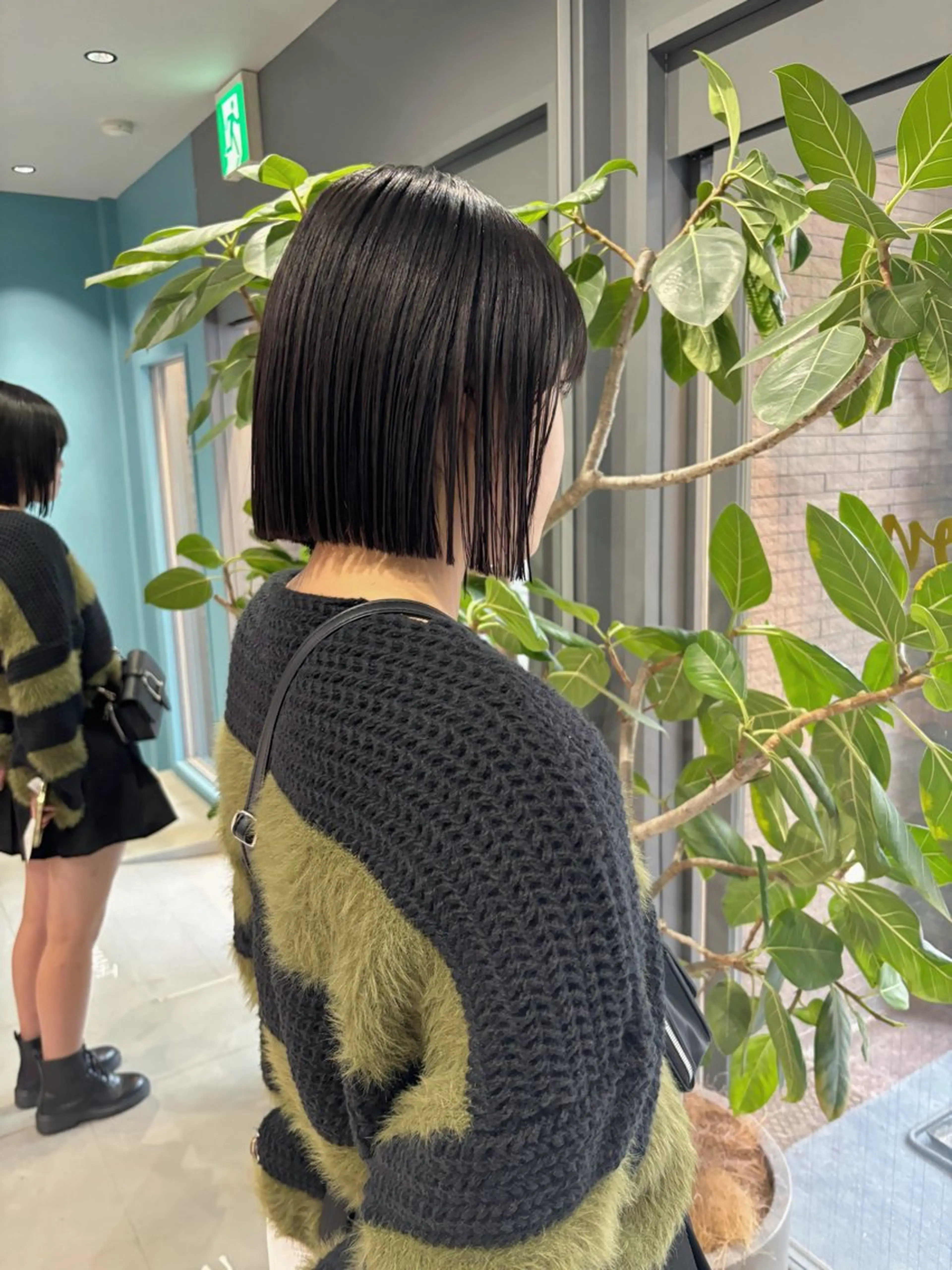 カラー カット ヘアカラー トリートメント noe tton所属・あゆな/名古屋/ ボブ/透明感カラーのヘアスタイル