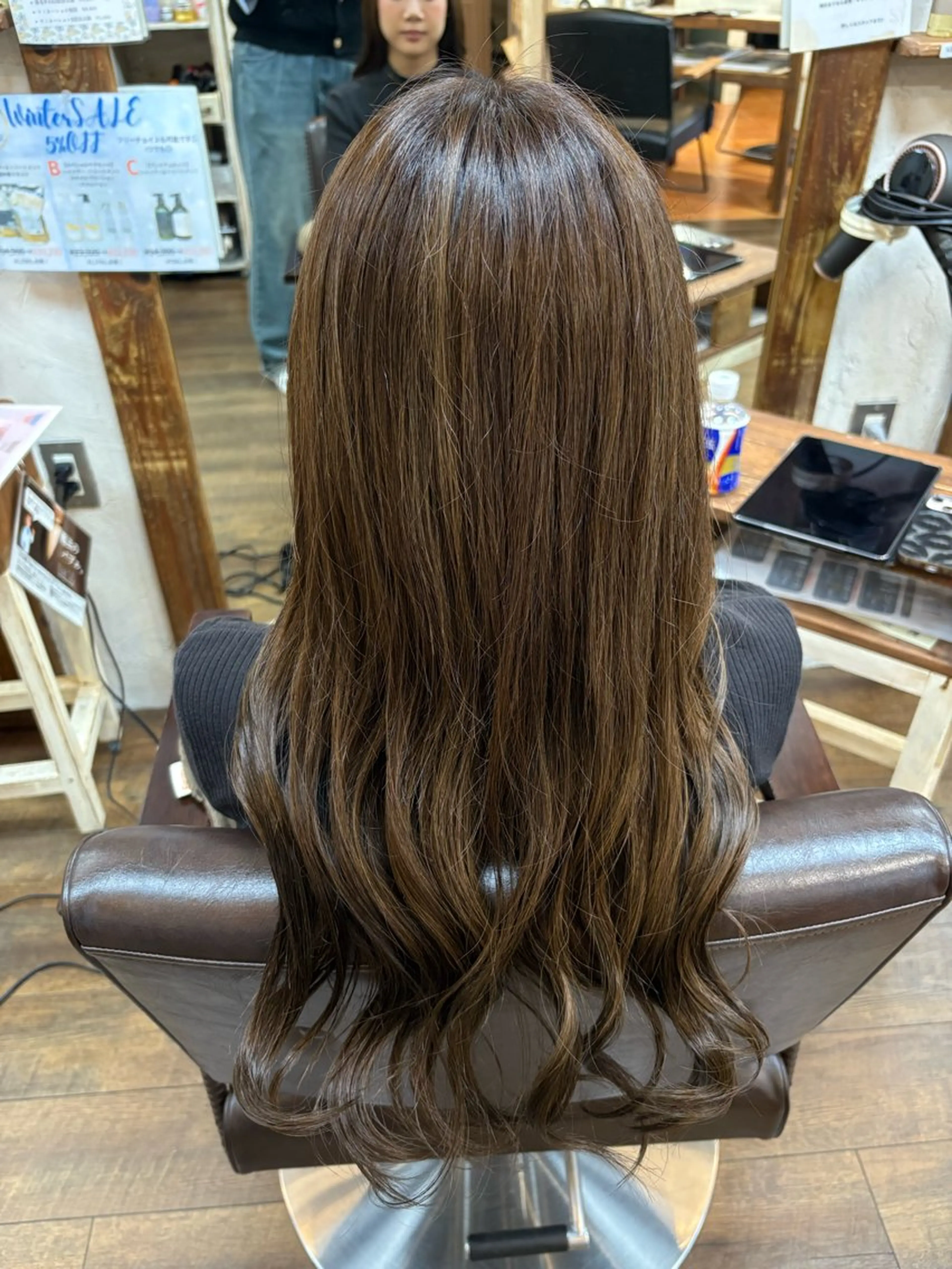 カラー ベージュカラー ブラウンカラー 三宅/chacha blanc金剛駅前店のヘアスタイル