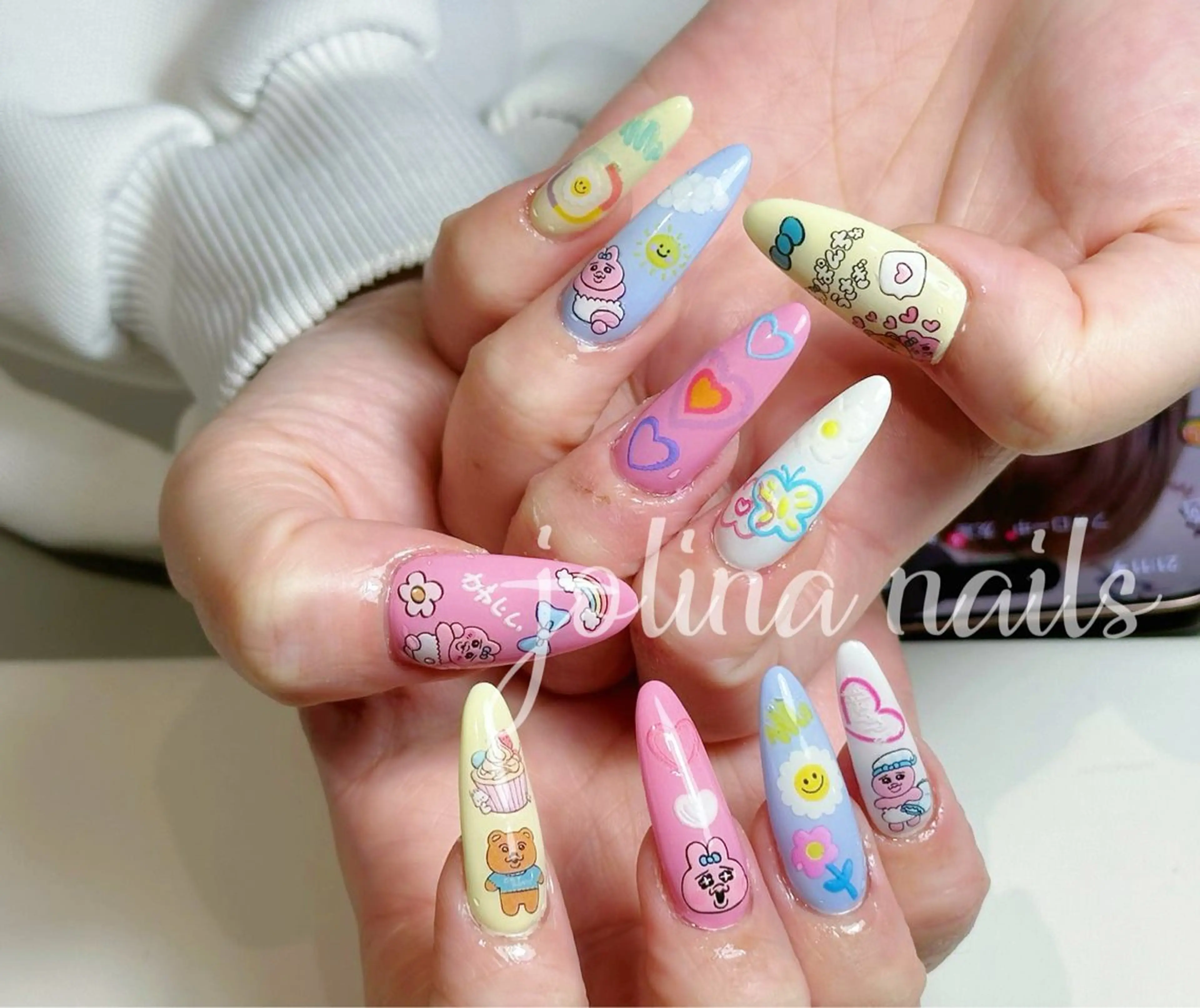 ネイル ハンドネイル jolina nails鶴見店のネイルデザイン