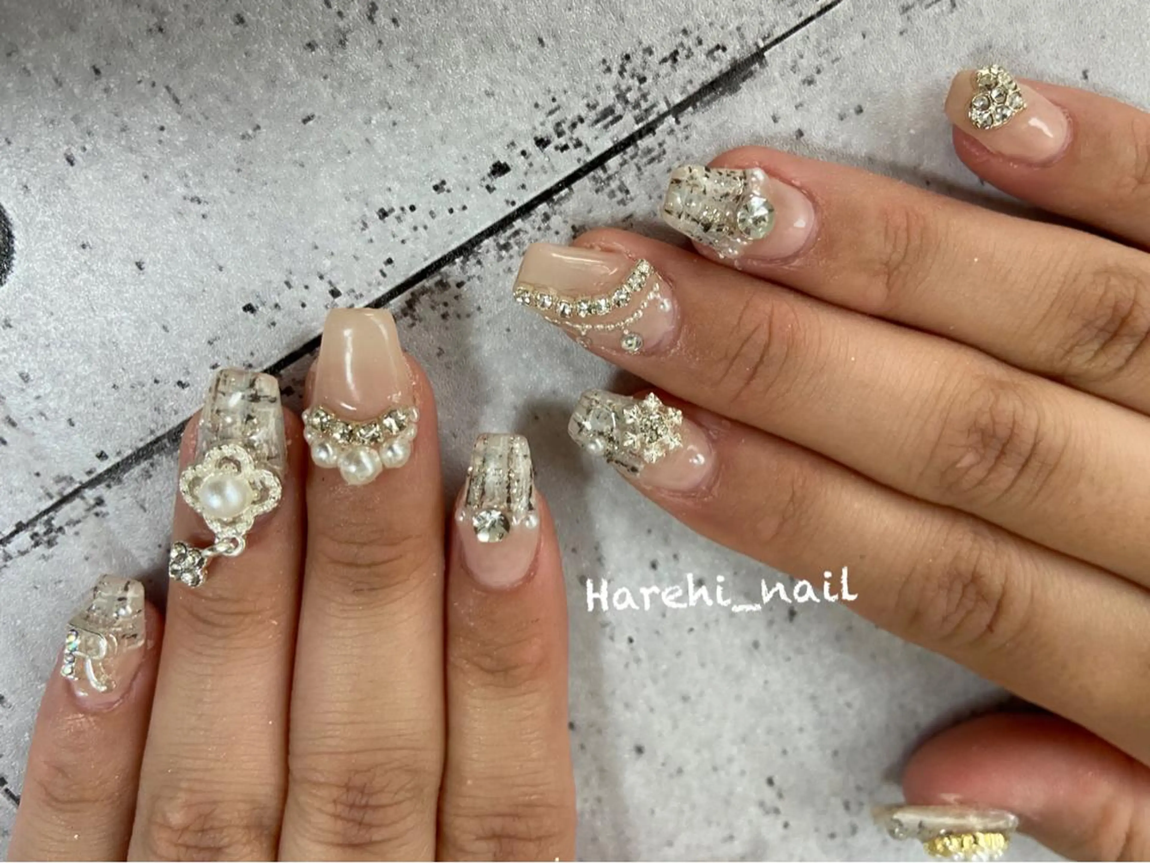ネイル ハンドネイル Harehi_ nailのネイルデザイン