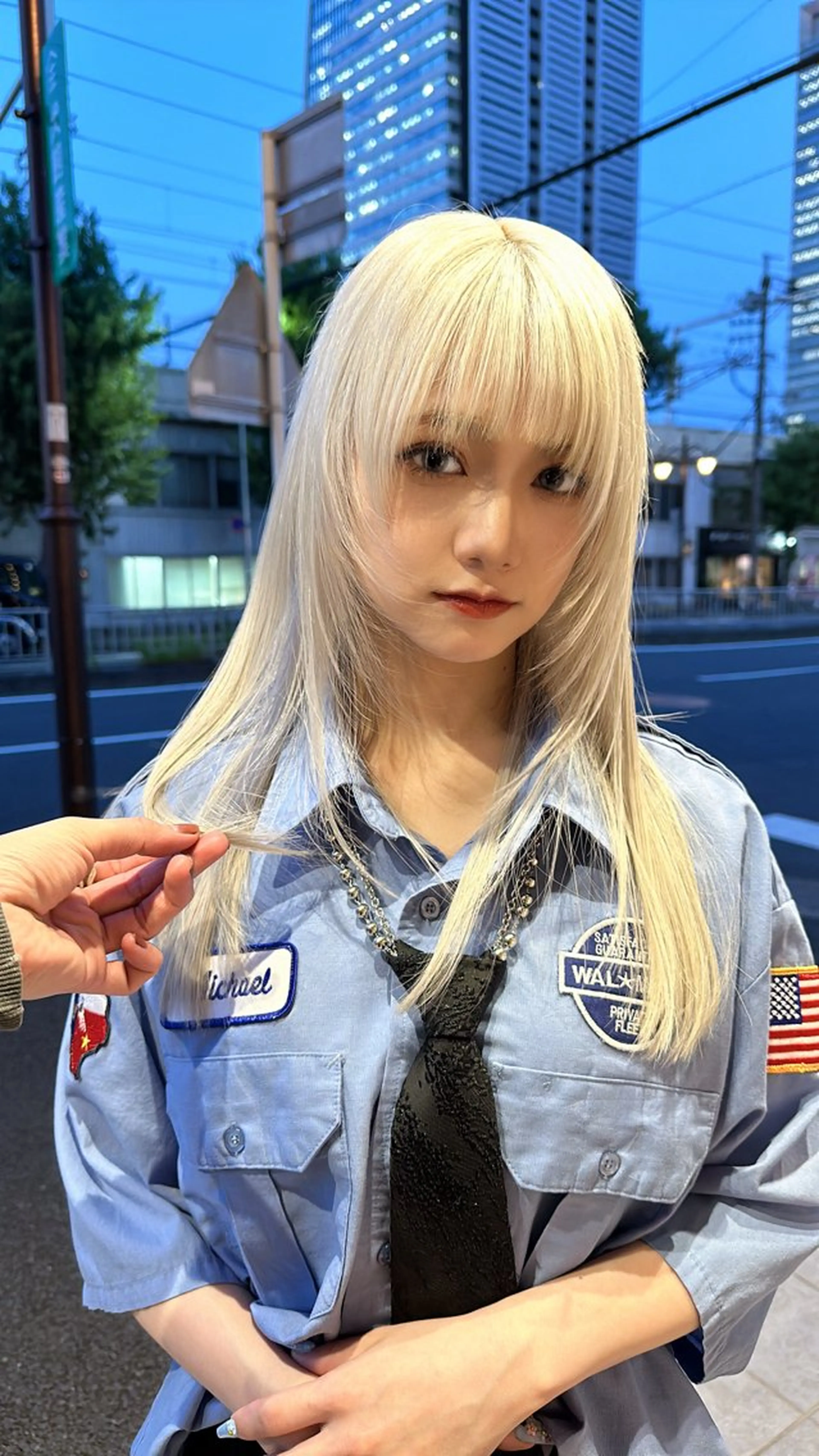 ロング カラー ヘアカラー トリートメント MONIQA【モニカ】所属・名古屋ハイトーン/ 🐶ブリーチ専門店のヘアスタイル