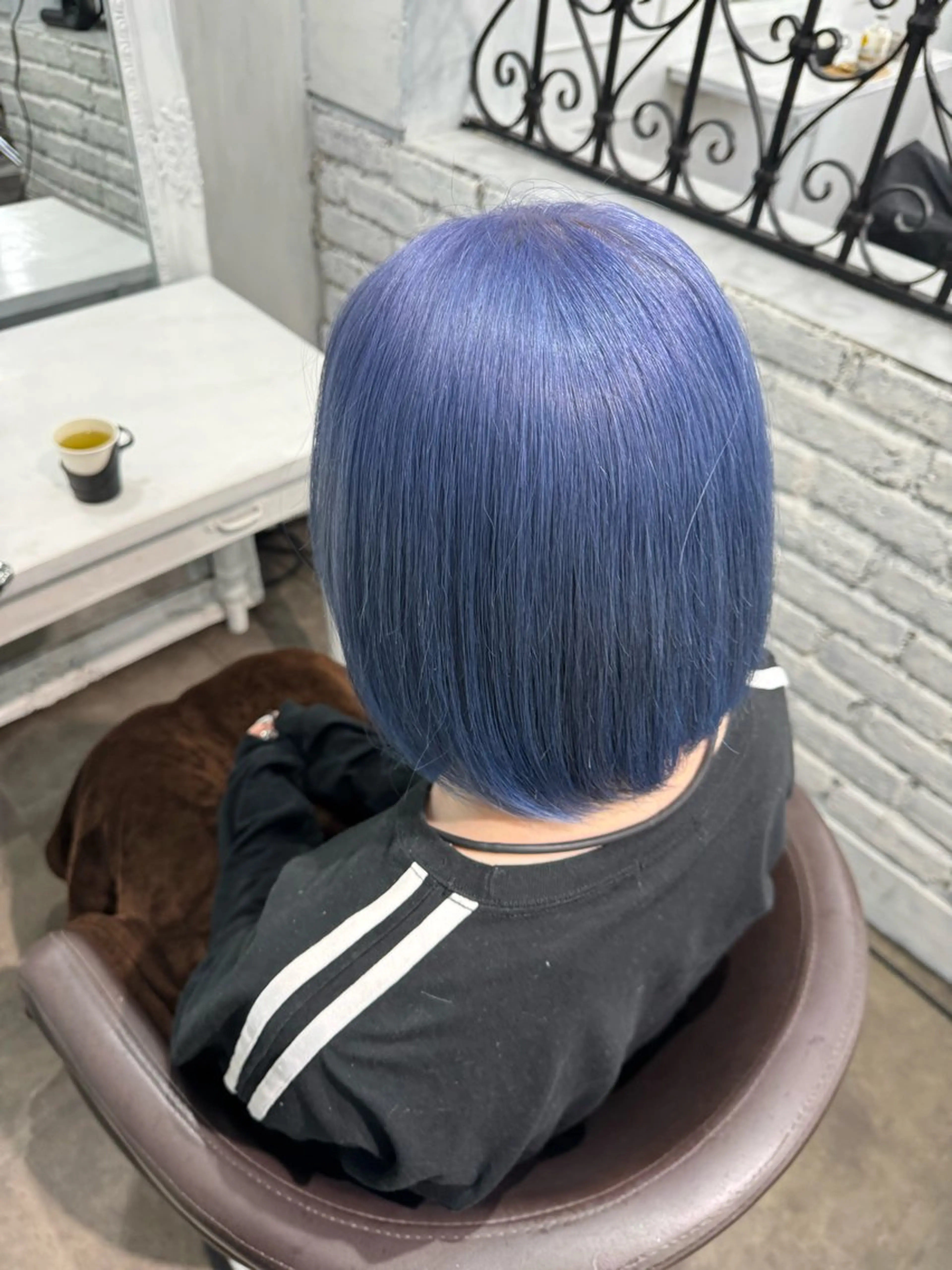 ミディアム カラー バレイヤージュ ミストバング ベージュカラー ブリーチ 抜きっぱなしブロンド ヘアカラー トリートメント SALOWIN札幌大通り所属・札幌ハイトーン/ ブリーチカラー/ドイのヘアスタイル