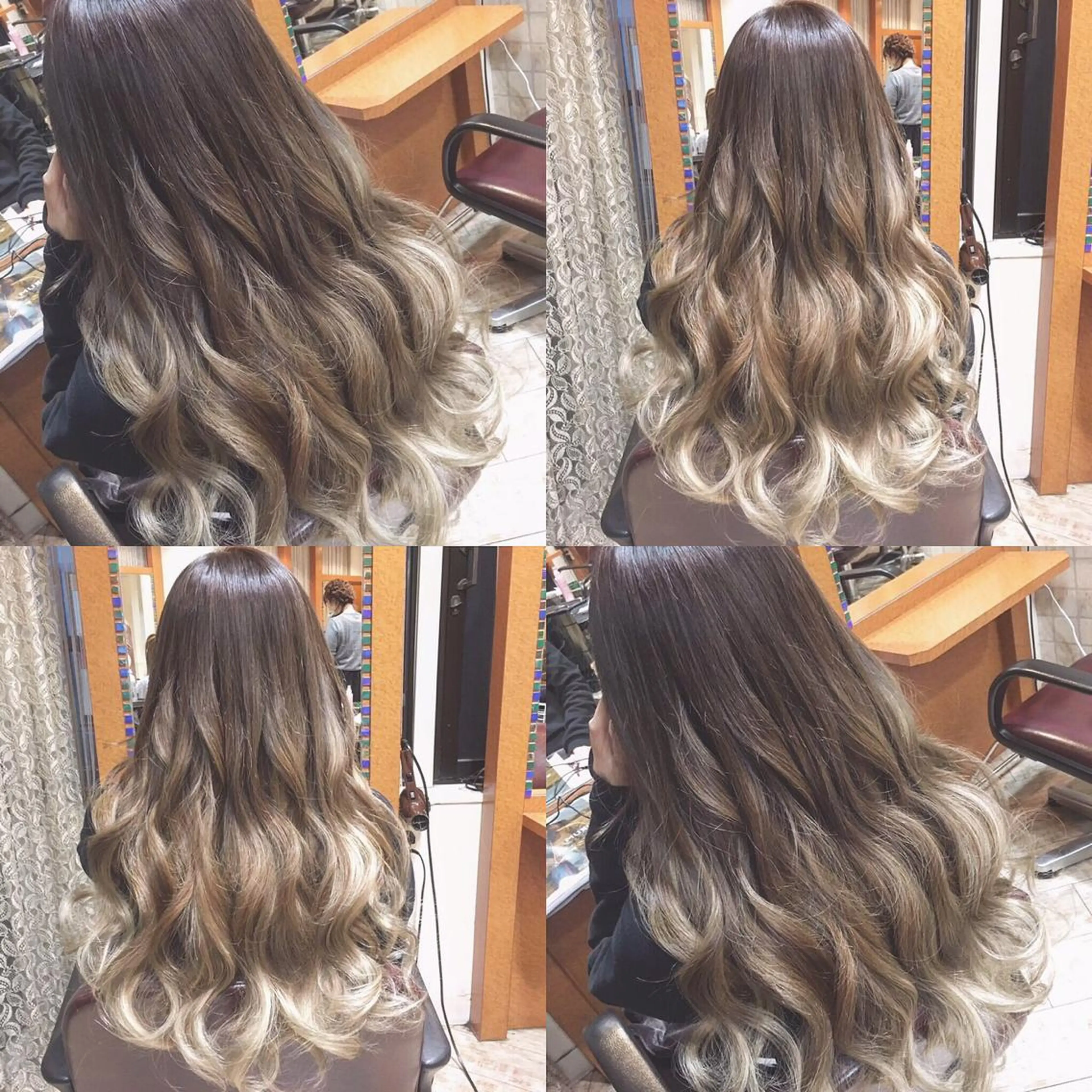 ショート ミディアム セミロング ロング カラー ヘアアレンジ グラデーションカラー エクステ リピート指名no.1 /ruiのヘアスタイル