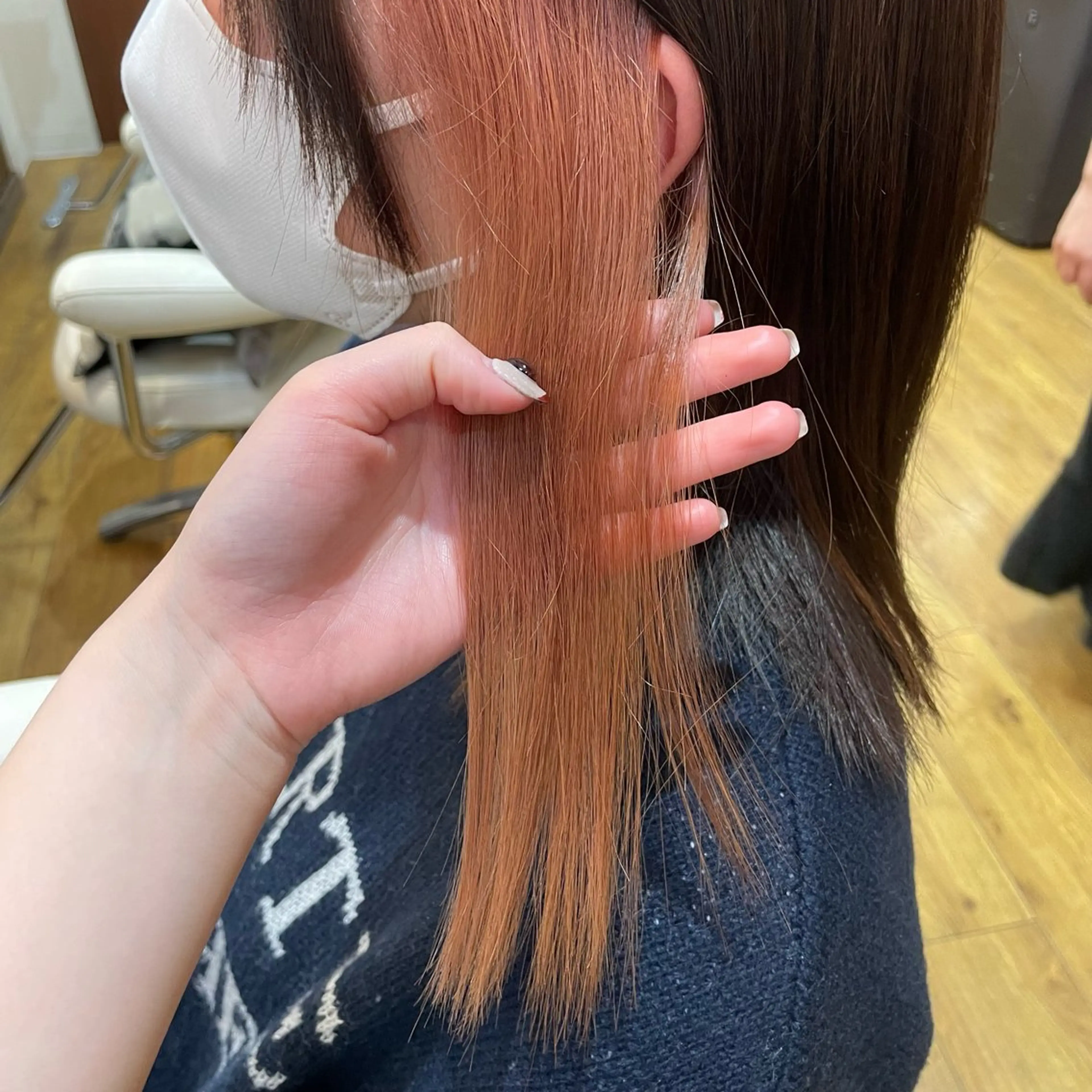 ミディアム カラー ヘアカラー トリートメント 💖メンズカット モデル募集 晴香💖のヘアスタイル