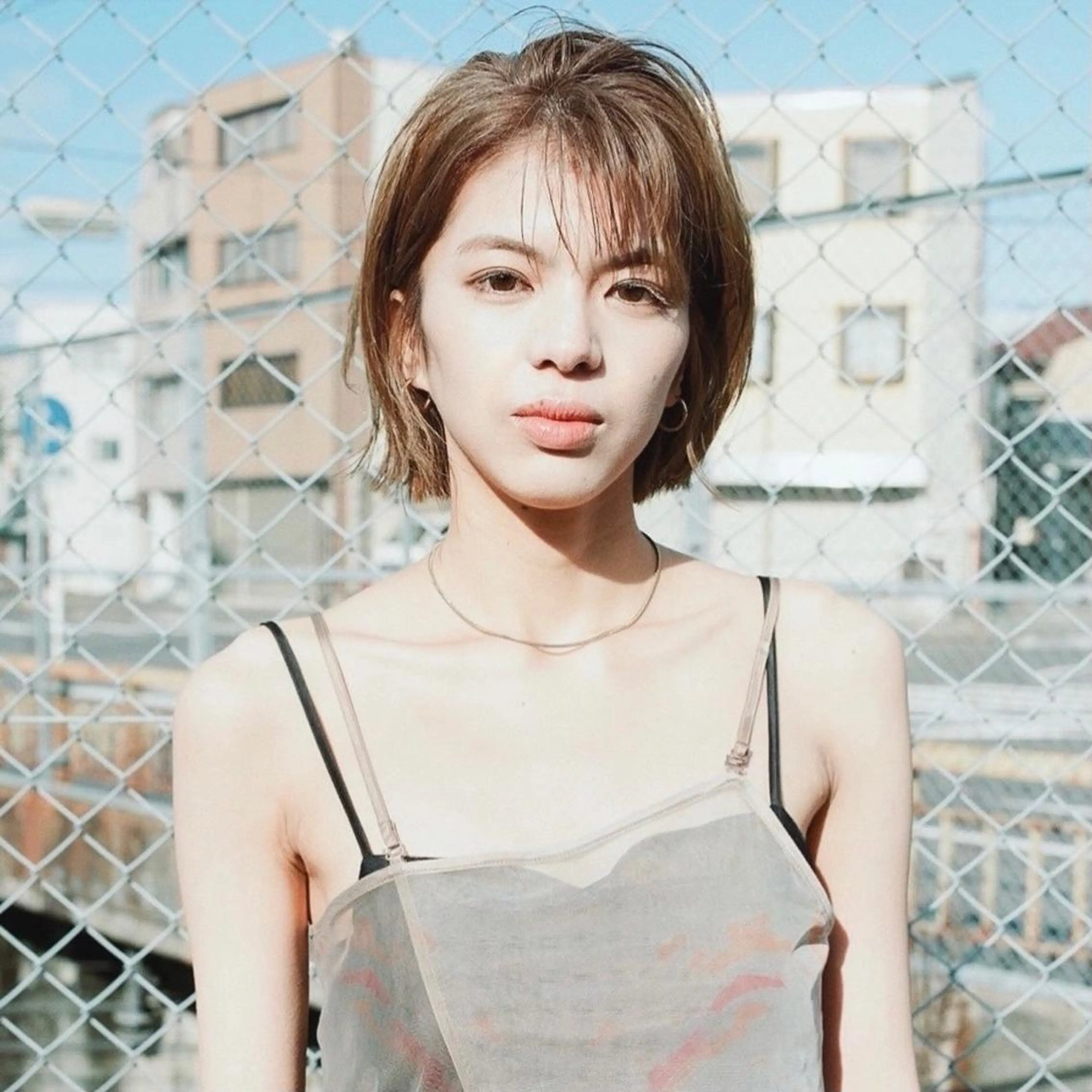 ショート カラー ブリーチ ケアブリーチ ダブルカラー ハイライトカラー イルミナカラー ブリーチ/レイヤー 🌻Mutsumiのヘアスタイル