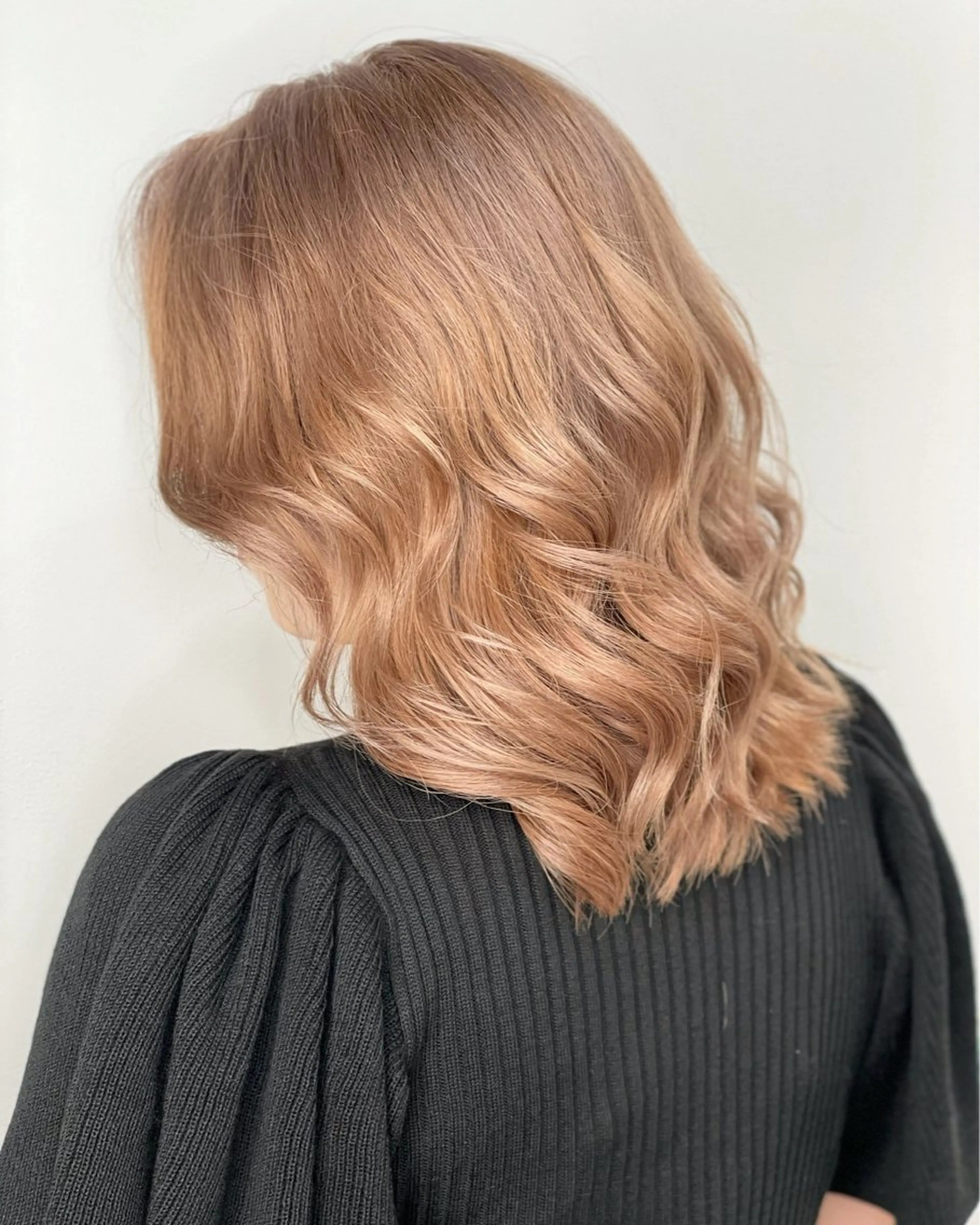 ミディアム カラー 🔗透明感カラー🔗 エクステ✂️はるちかのヘアスタイル