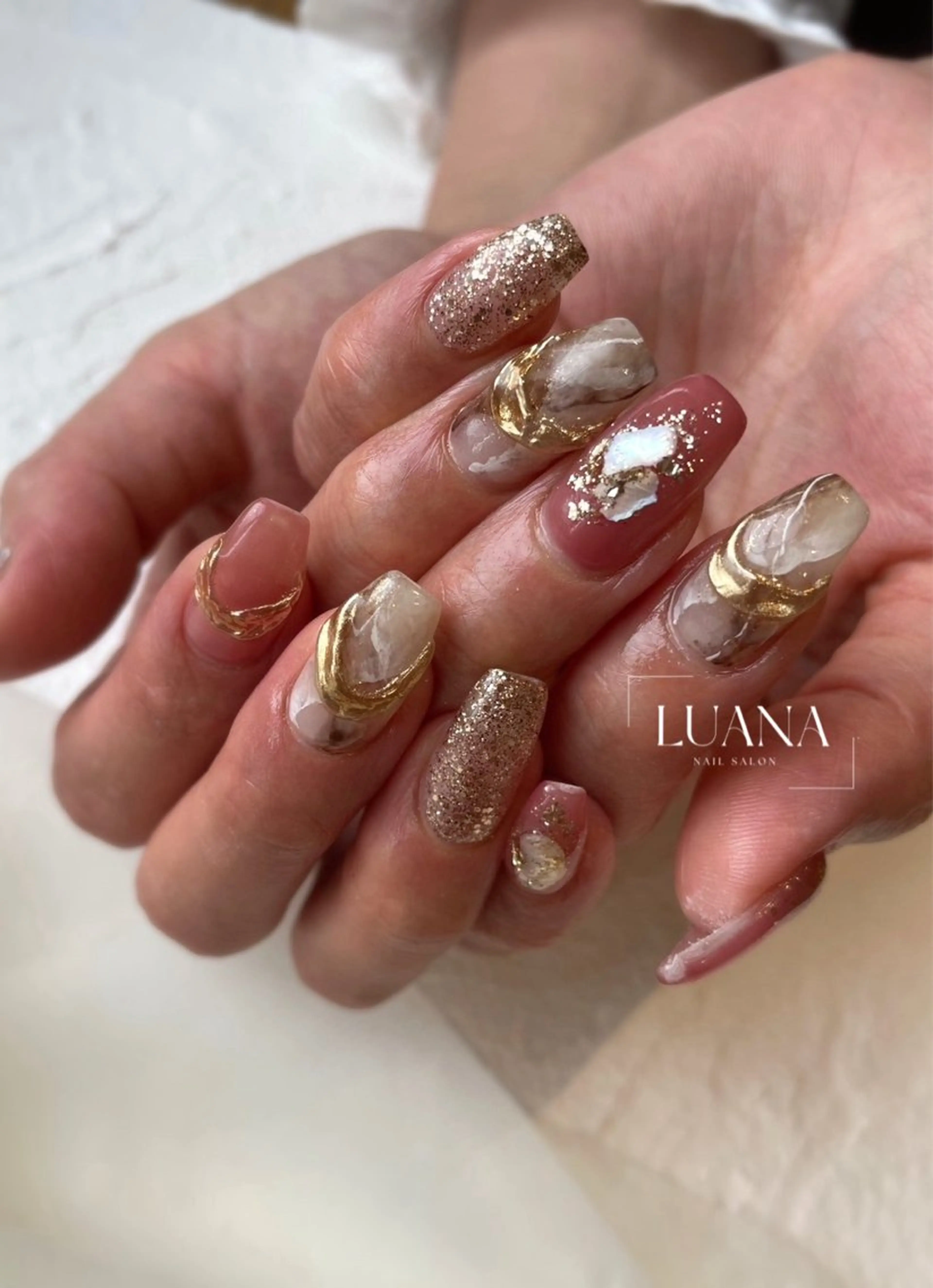 ネイル ハンドネイル Nail Salon Luanaのネイルデザイン
