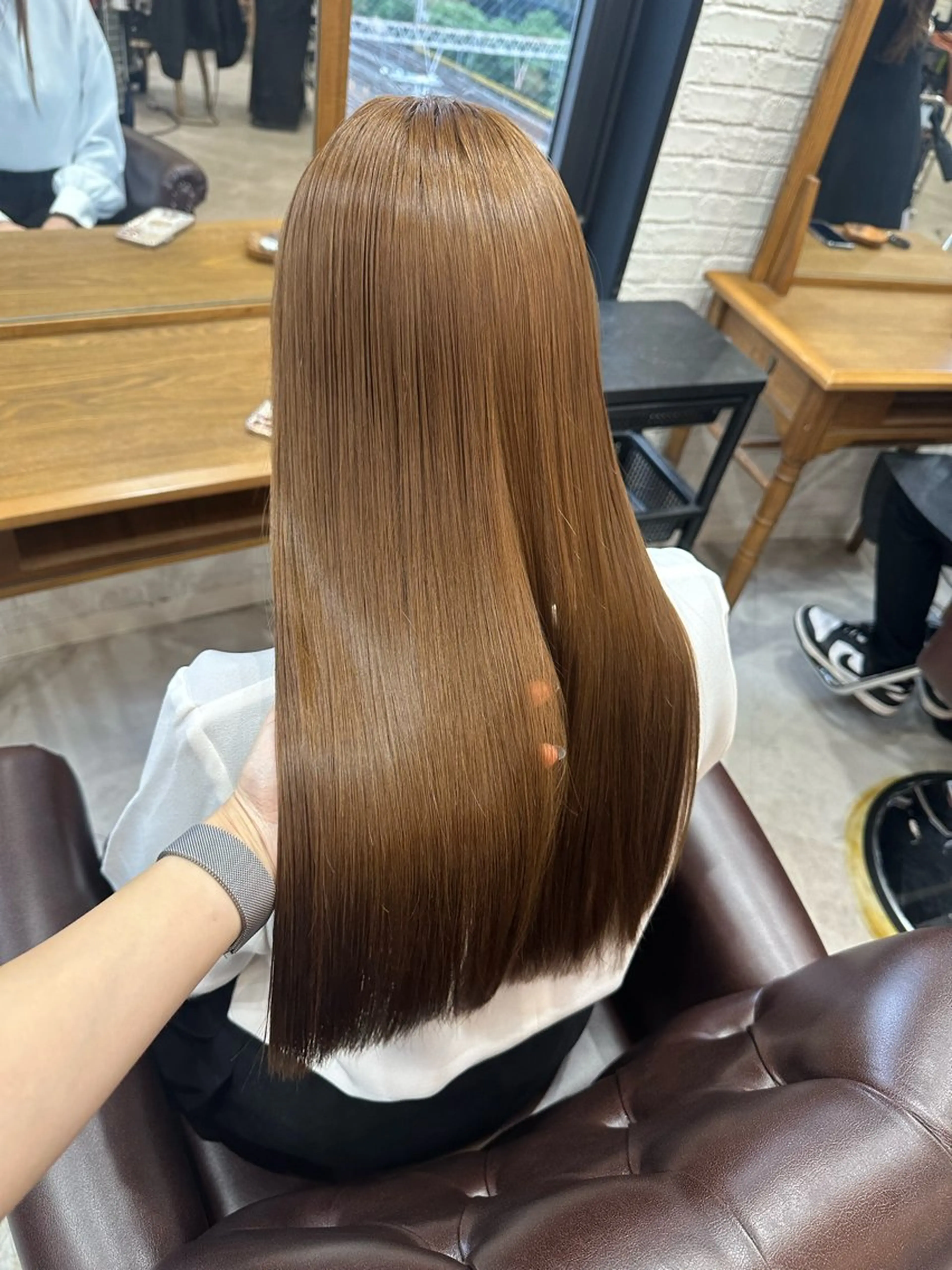 ロング カット ヘアカラー Rubik's茶屋町 MARINのヘアスタイル