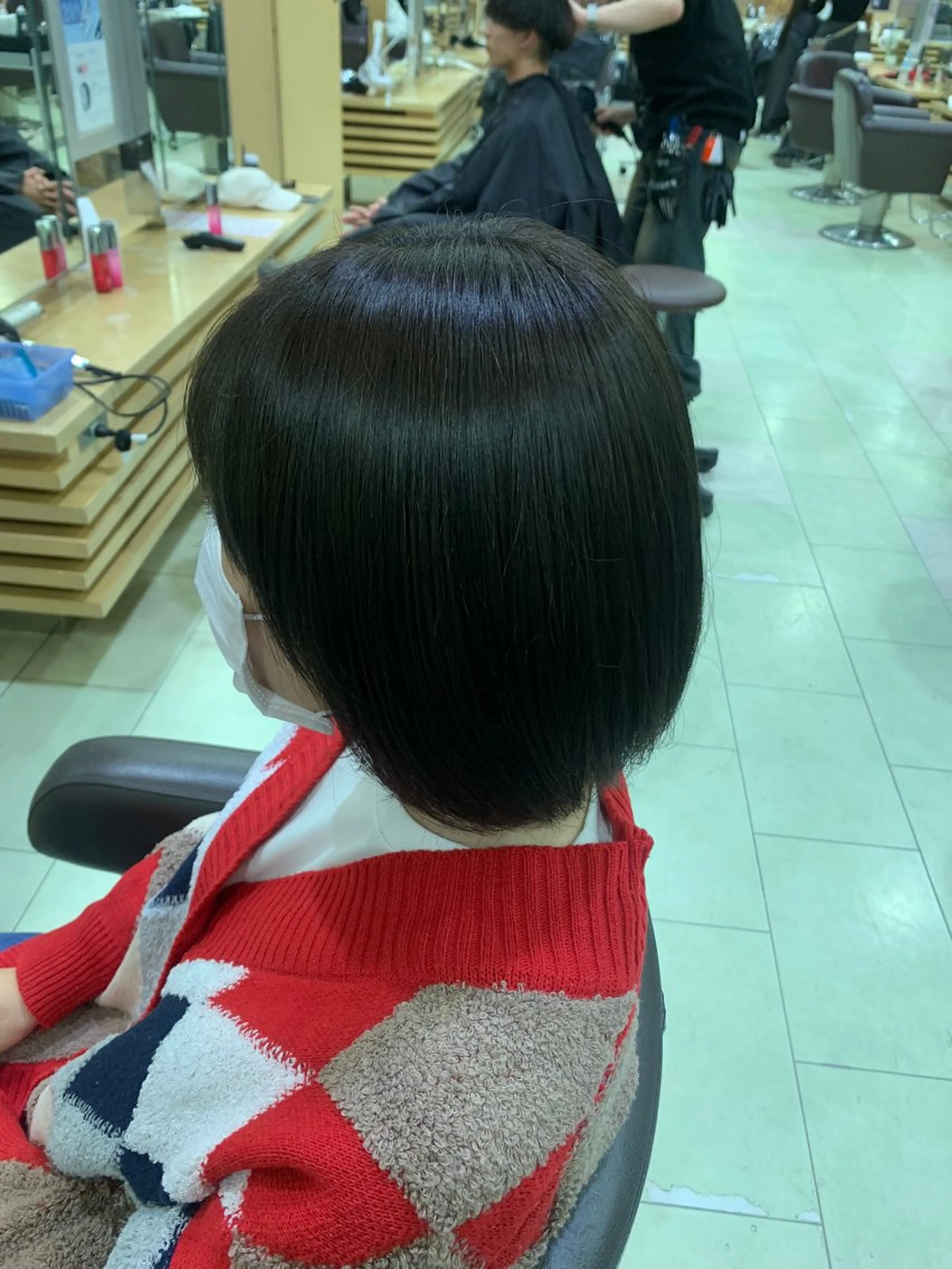 カラー メンズカットパーマ 【フェザーパーマ】のヘアスタイル