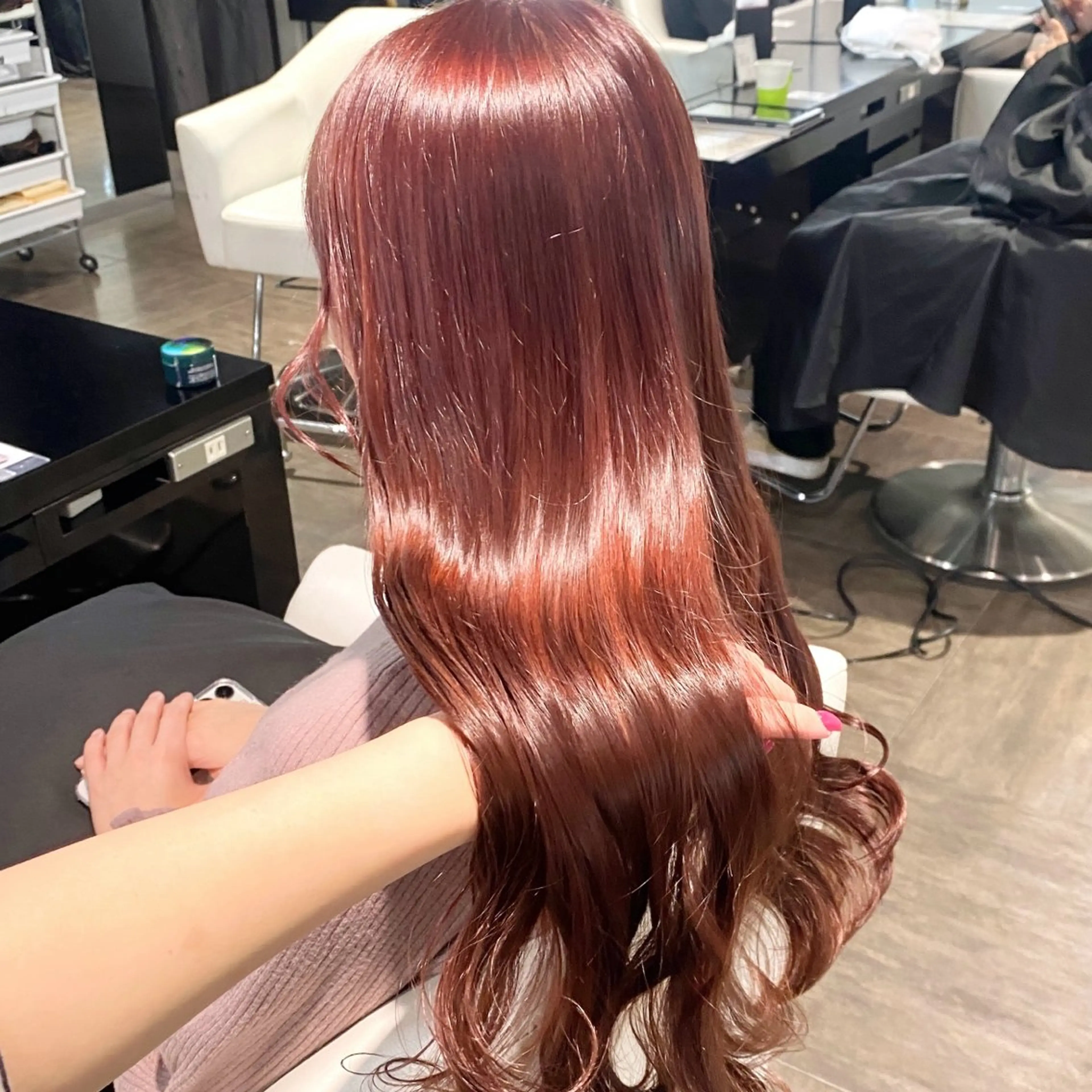 ロング カラー ブリーチ ブラウンカラー 透明感カラー ダブルカラー ブリーチなしカラー ヘアカラー トリートメント 🤍愛されヘア⌇ 𝐑 𝐈 𝐎🤍のヘアスタイル