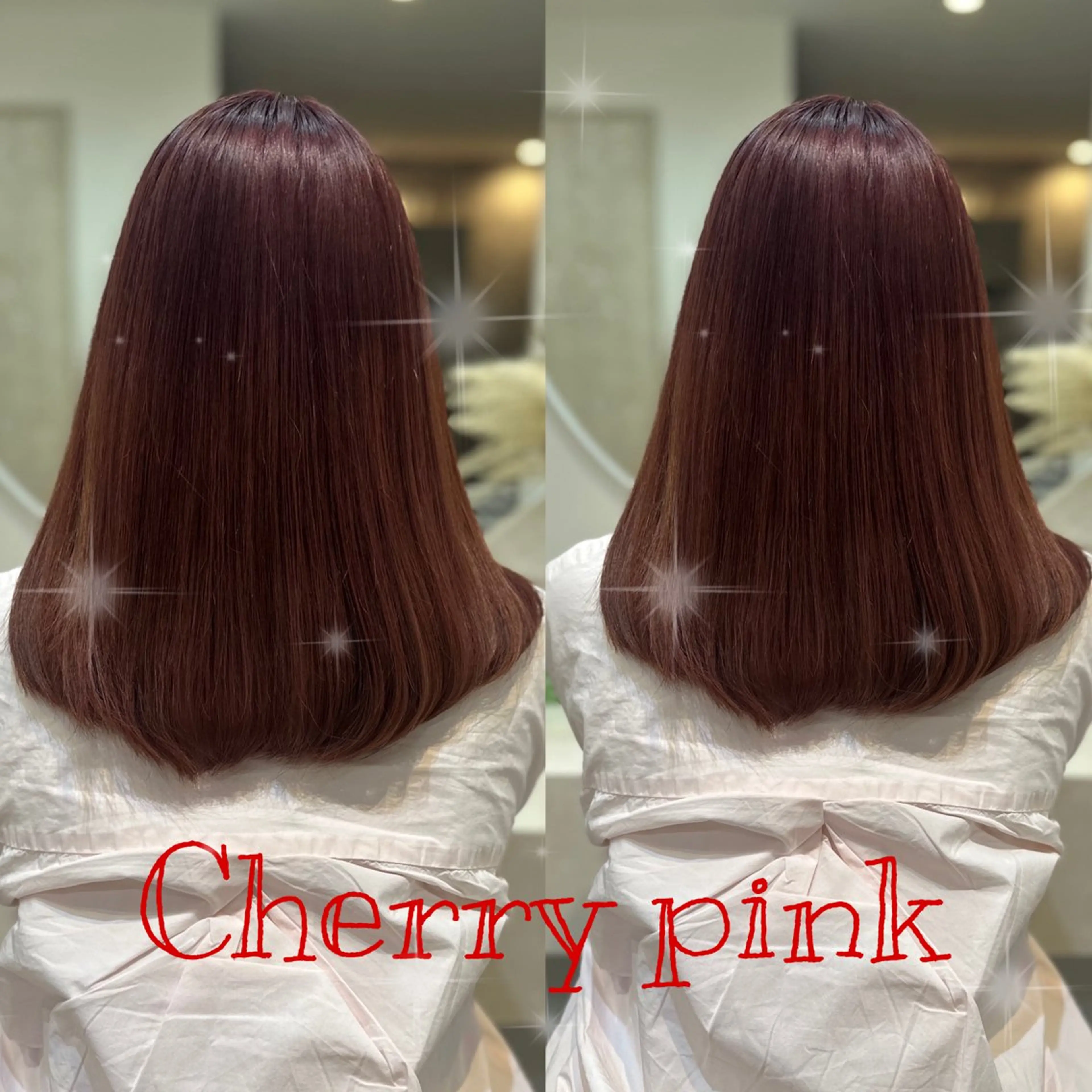 ミディアム lovis ゆうあのヘアスタイル