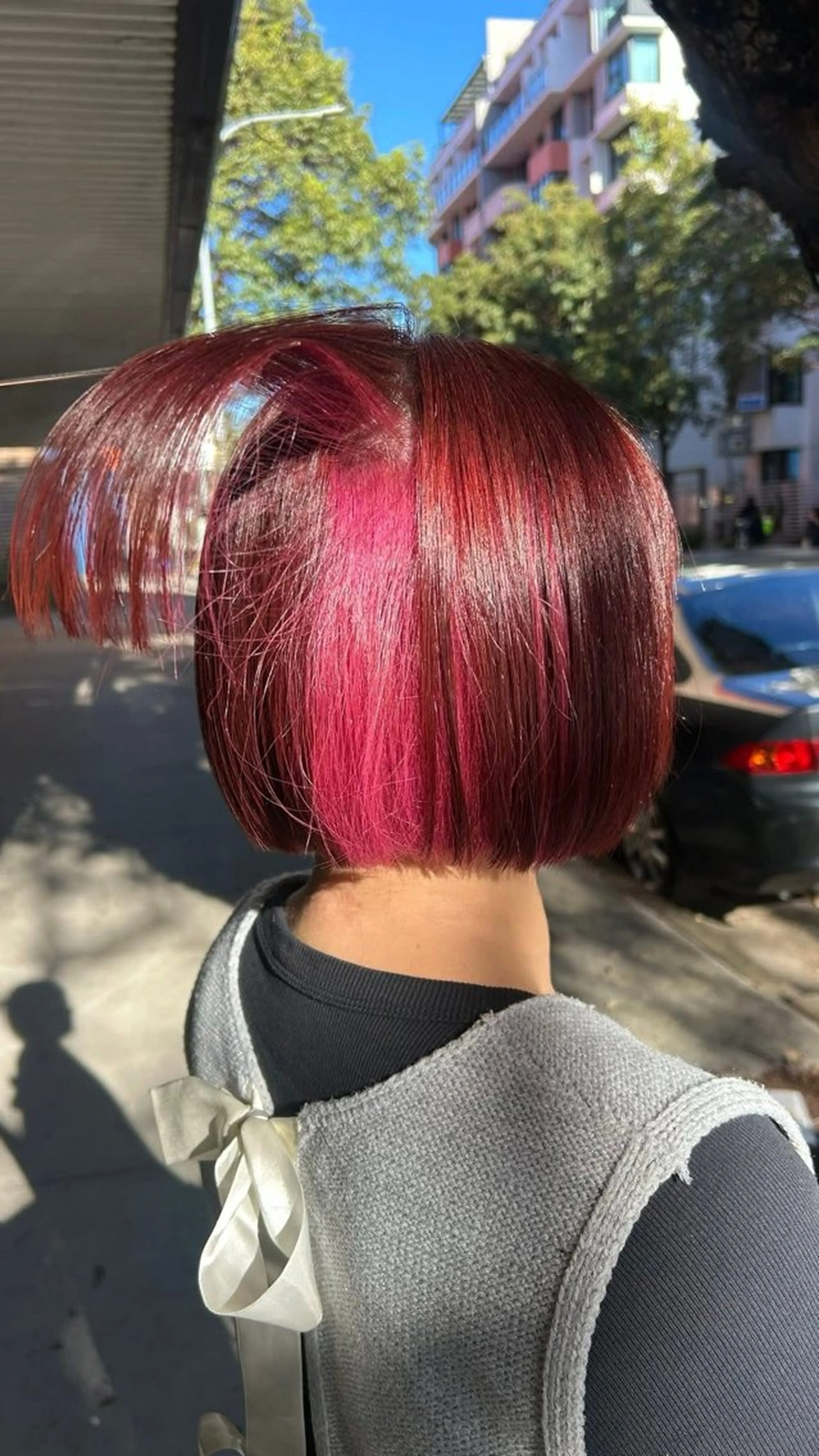 インナーカラー+トリートメントの写真