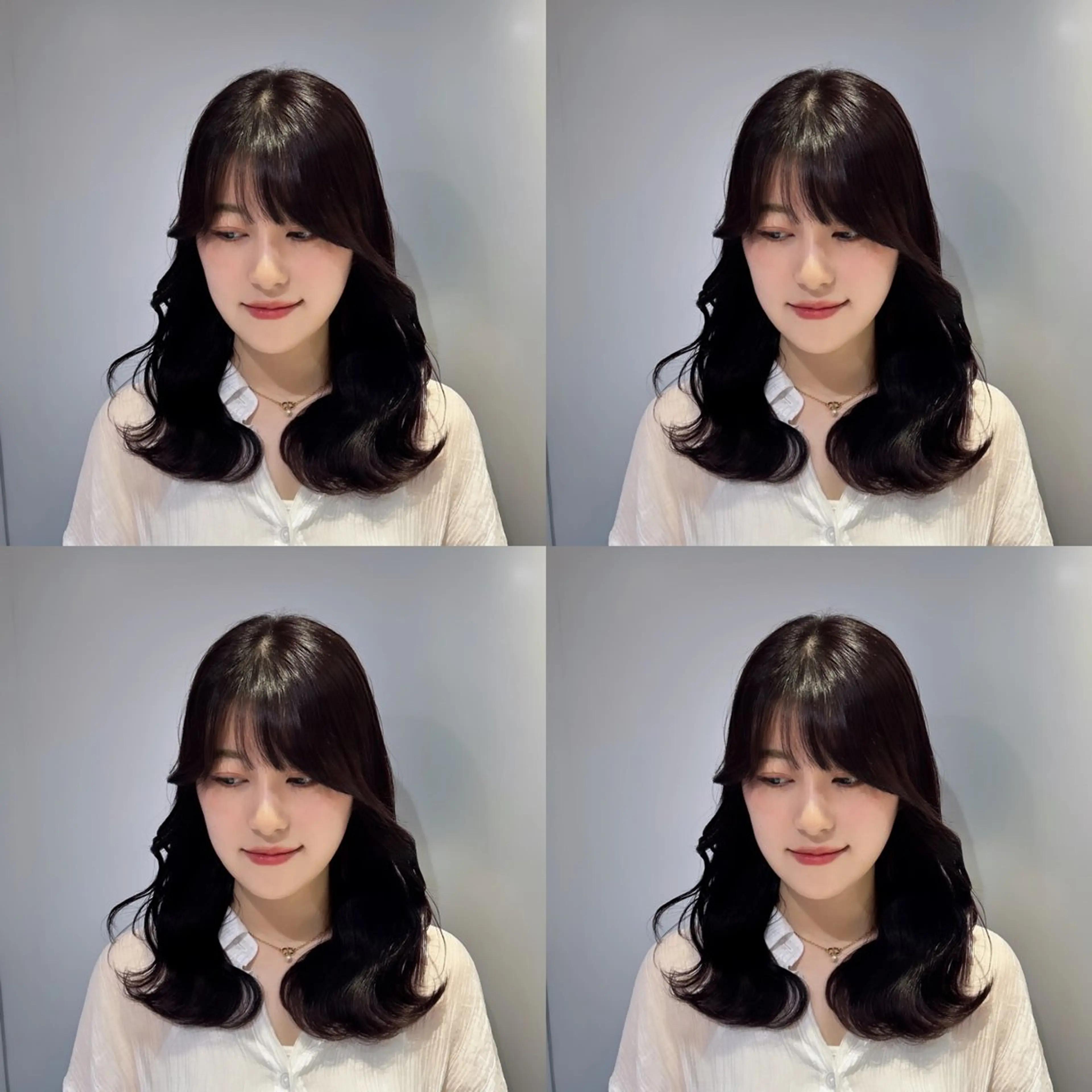 セミロング カラー カット ヘアカラー トリートメント 半個室/縮毛矯正 髪質改善🇰🇷早坂のヘアスタイル