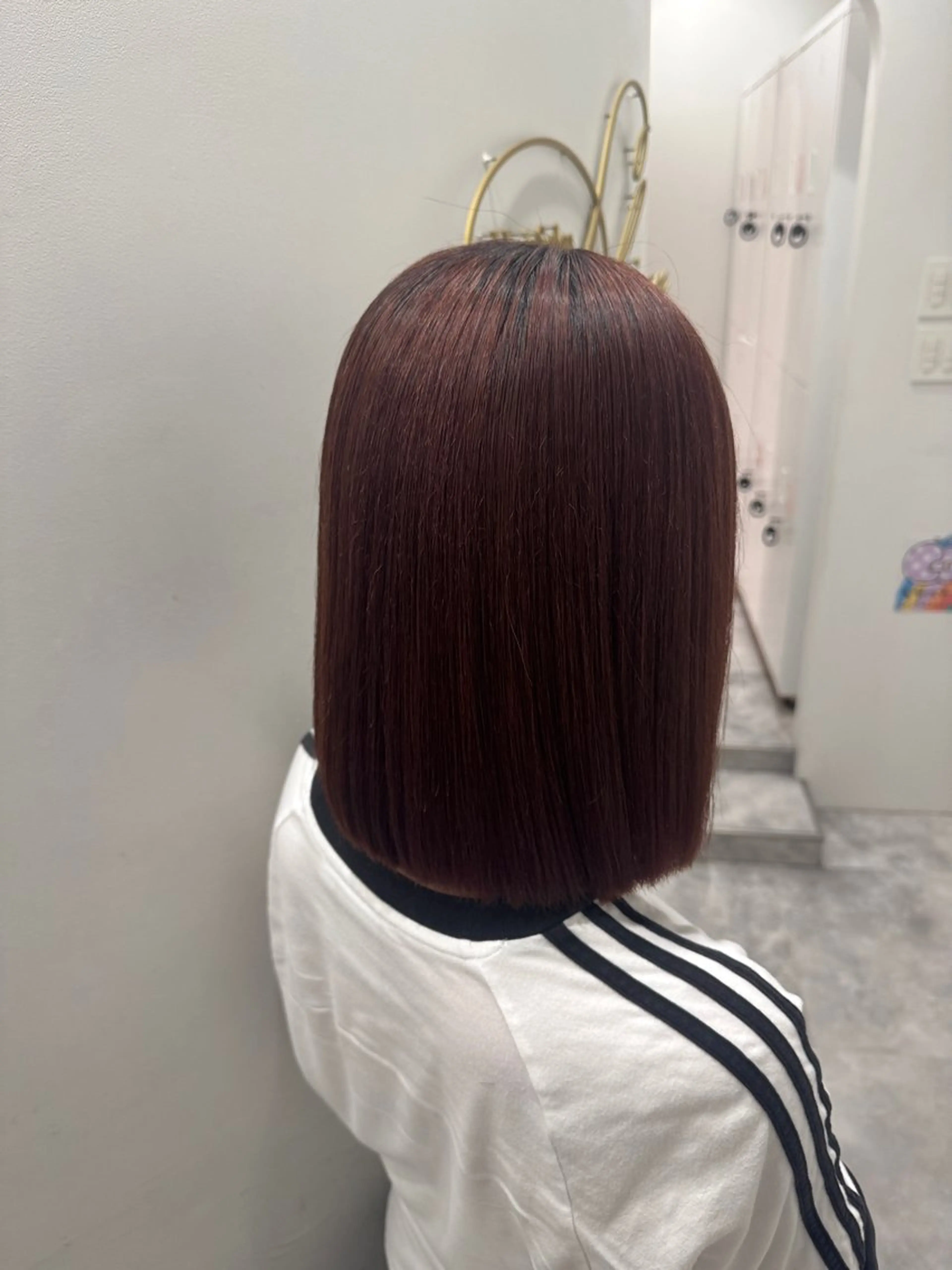 ミディアム 縮毛矯正 縮毛矯正 HairSalon SHIAN 立川店所属・SHIAN/ こはる★のヘアスタイル