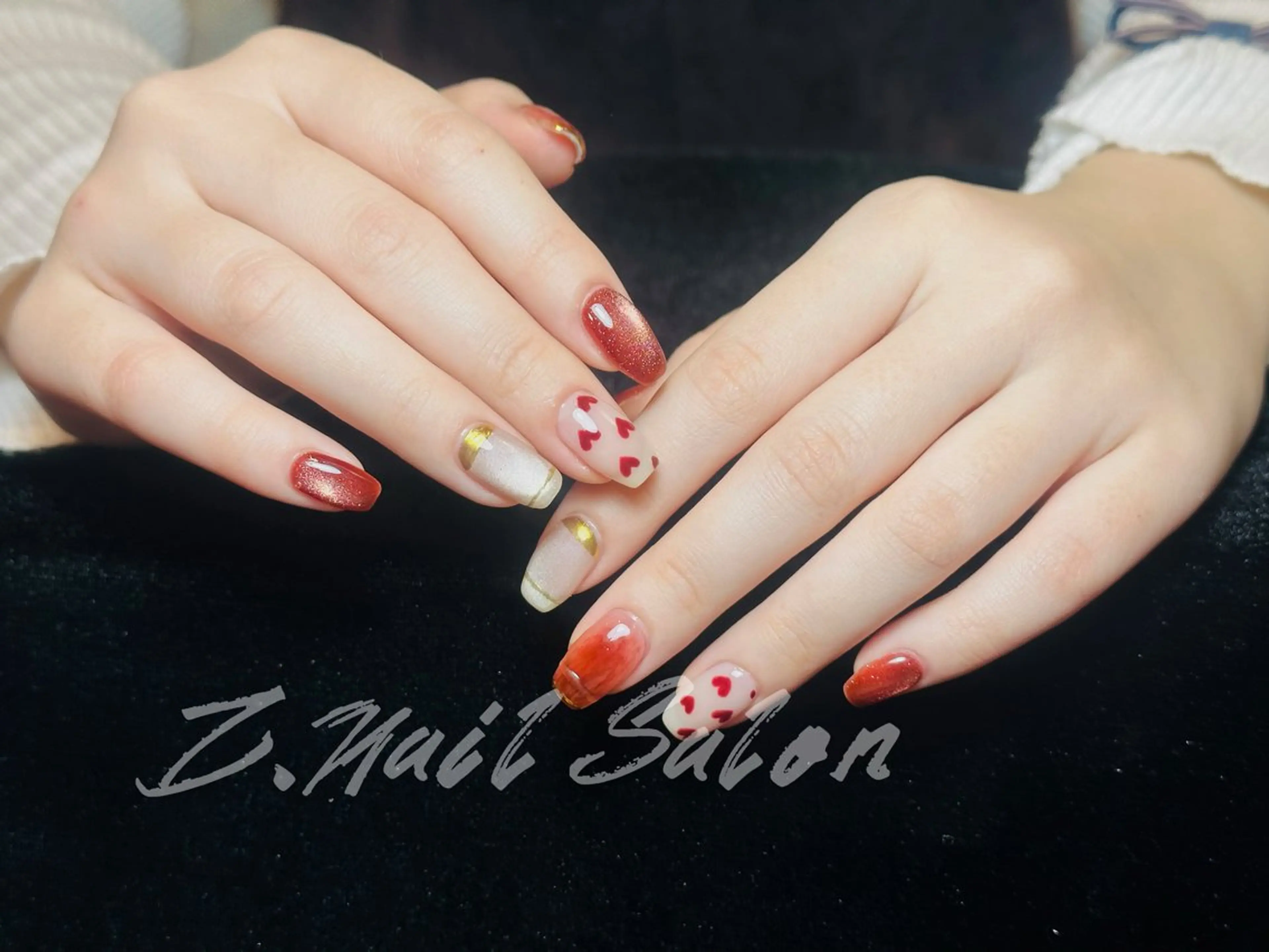 ネイル 持ち込み ハンドネイル Z.Nail Salonのネイルデザイン