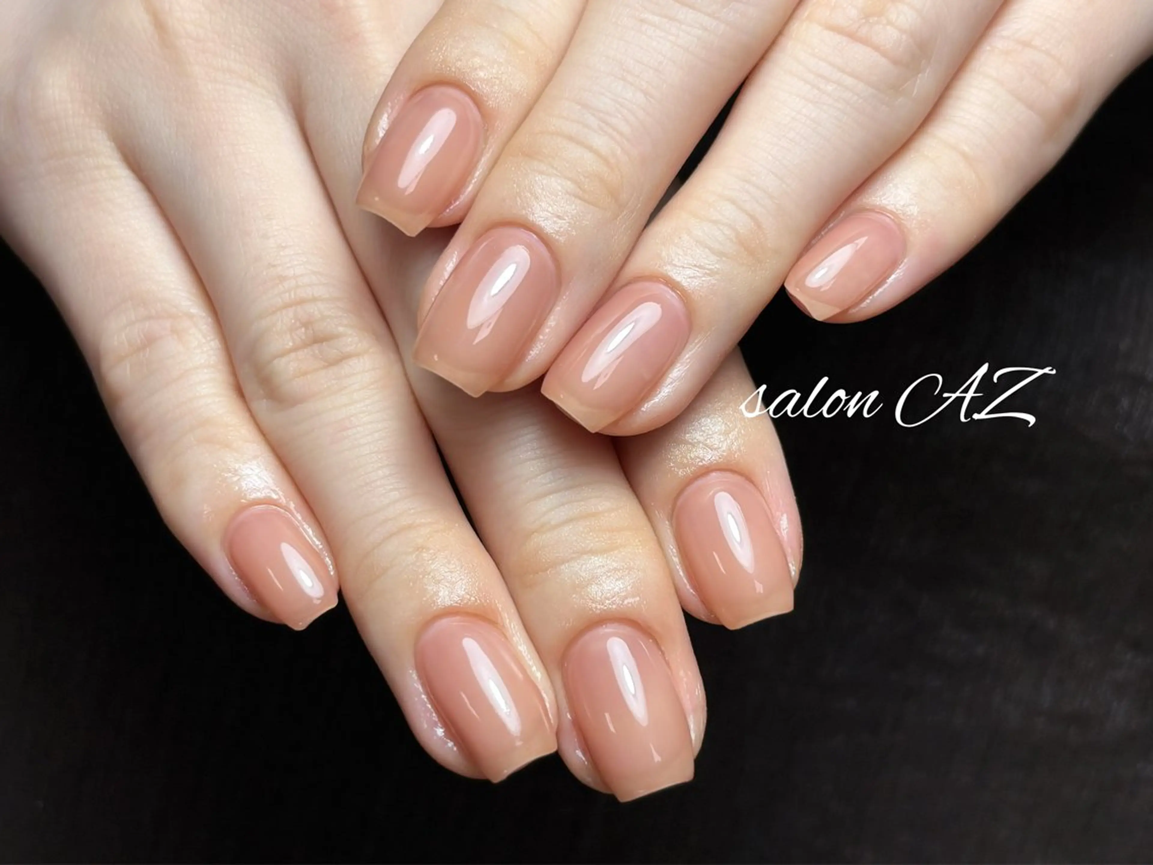 ネイル アートネイル 長さ出し フットネイル フレンチネイル ジェルネイル ハンドネイル salonAZ トップネイリストのネイルデザイン