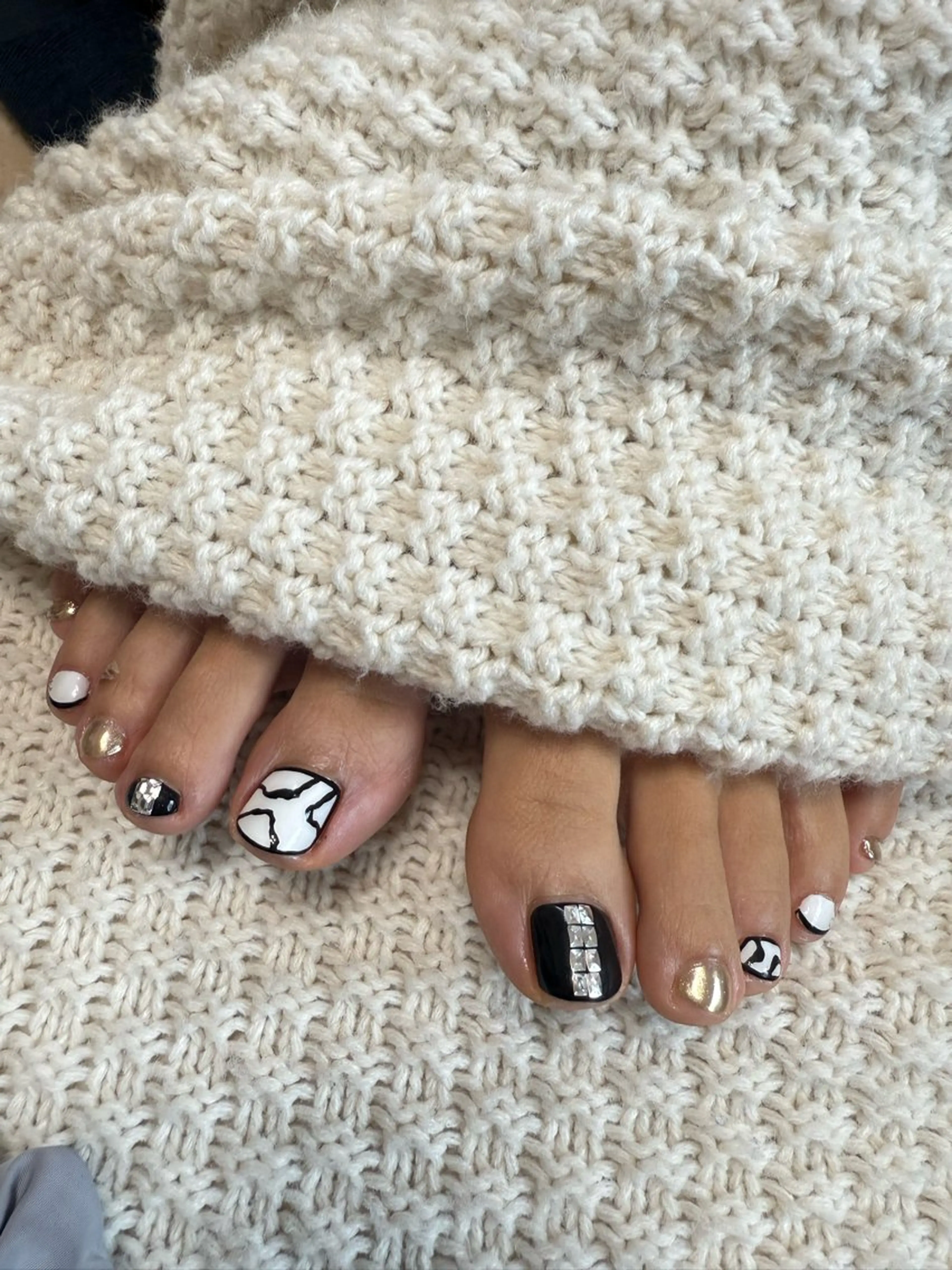 ネイル フットネイル 夏ネイル フットネイル miel nailのネイルデザイン