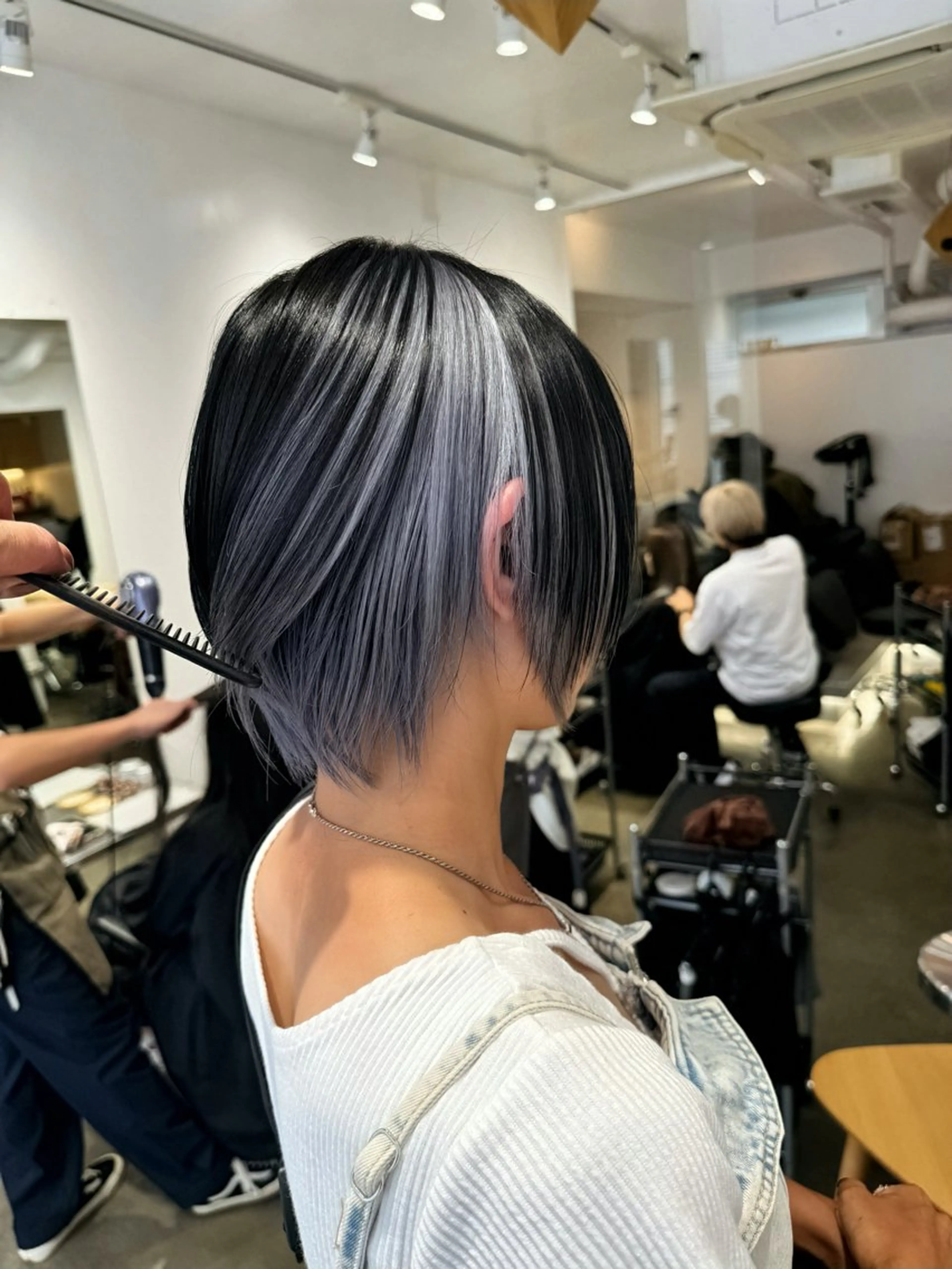 ショート ヘアカラー トリートメント JUNYA 海外ガールヘアのヘアスタイル