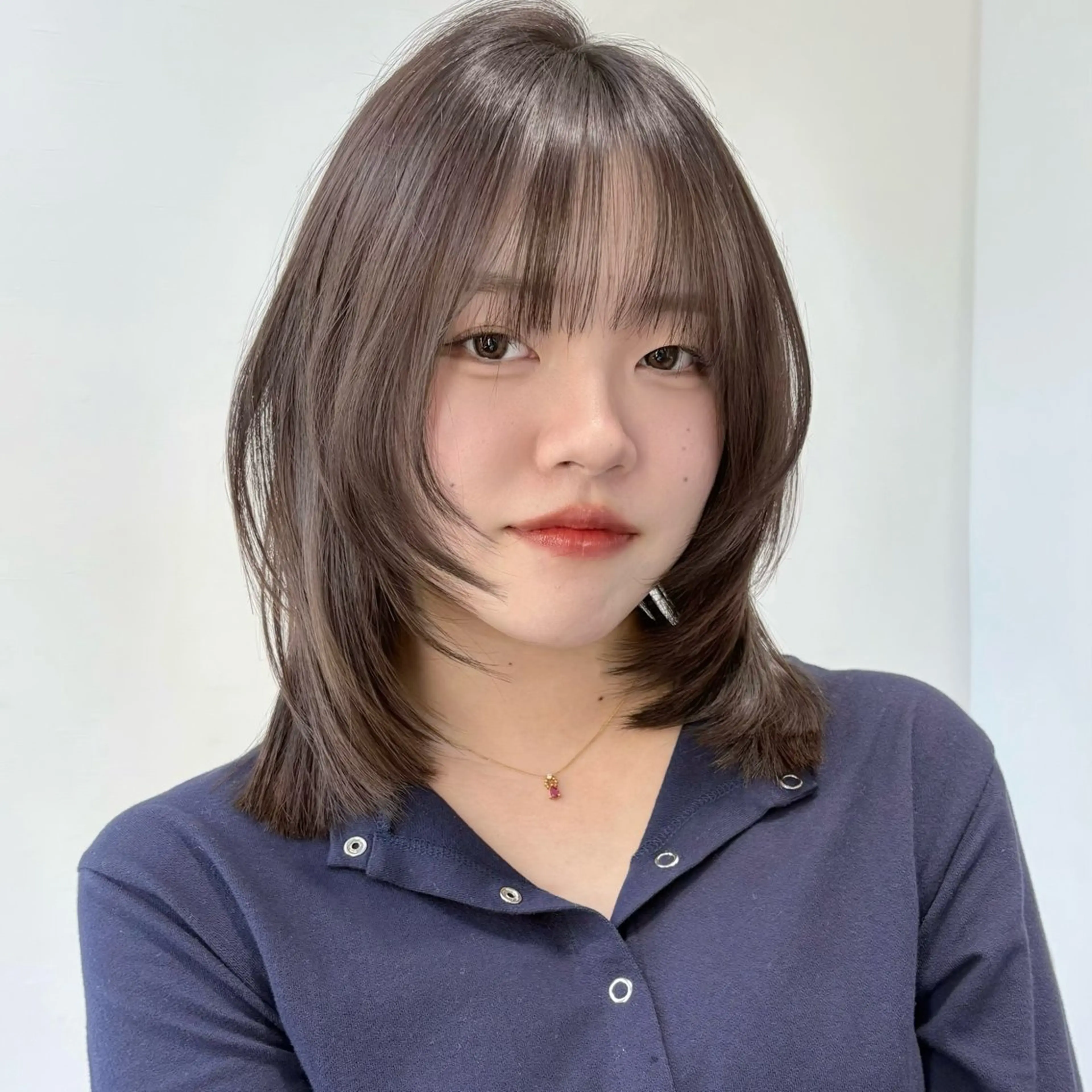 ミディアム 似合わせ前髪/ 小顔カット🎀そうのヘアスタイル