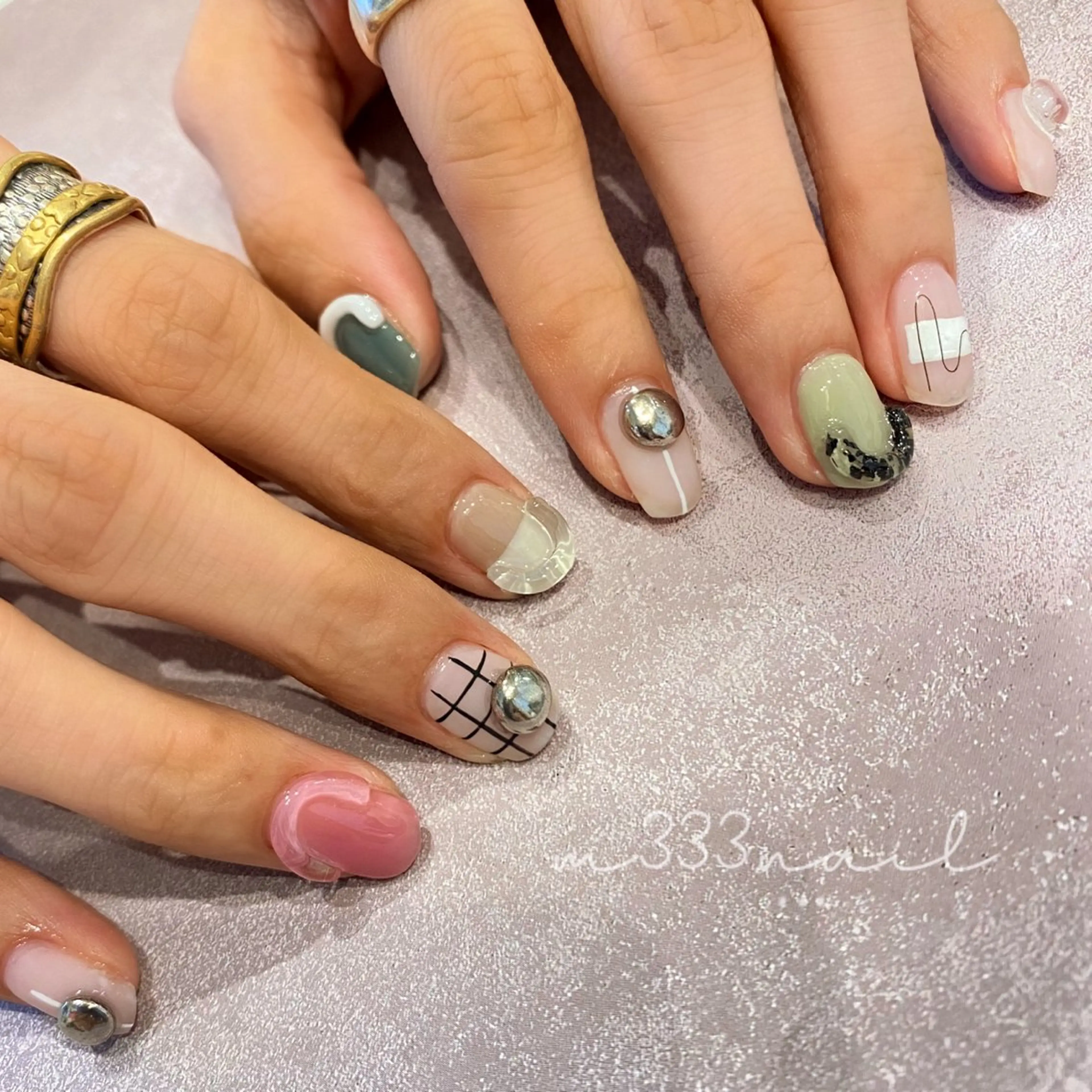 ネイル ハンドネイル hair  MILE.所属・MILE. mukonosouのネイルデザイン