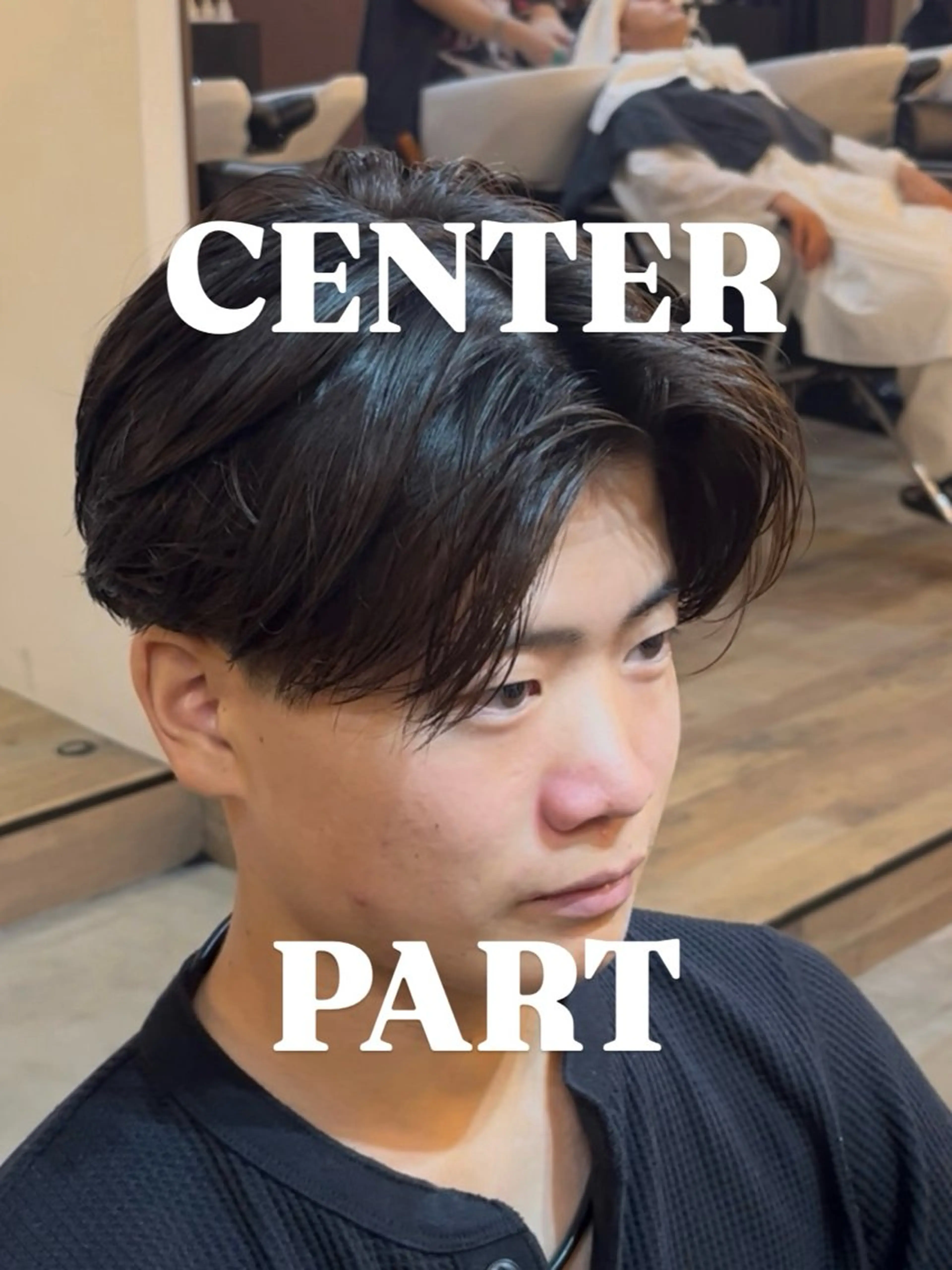 【🌟清潔感🌟】メンズカット＋シャンプー＋眉カット付 （#カット#ショート#マッシュ）の写真