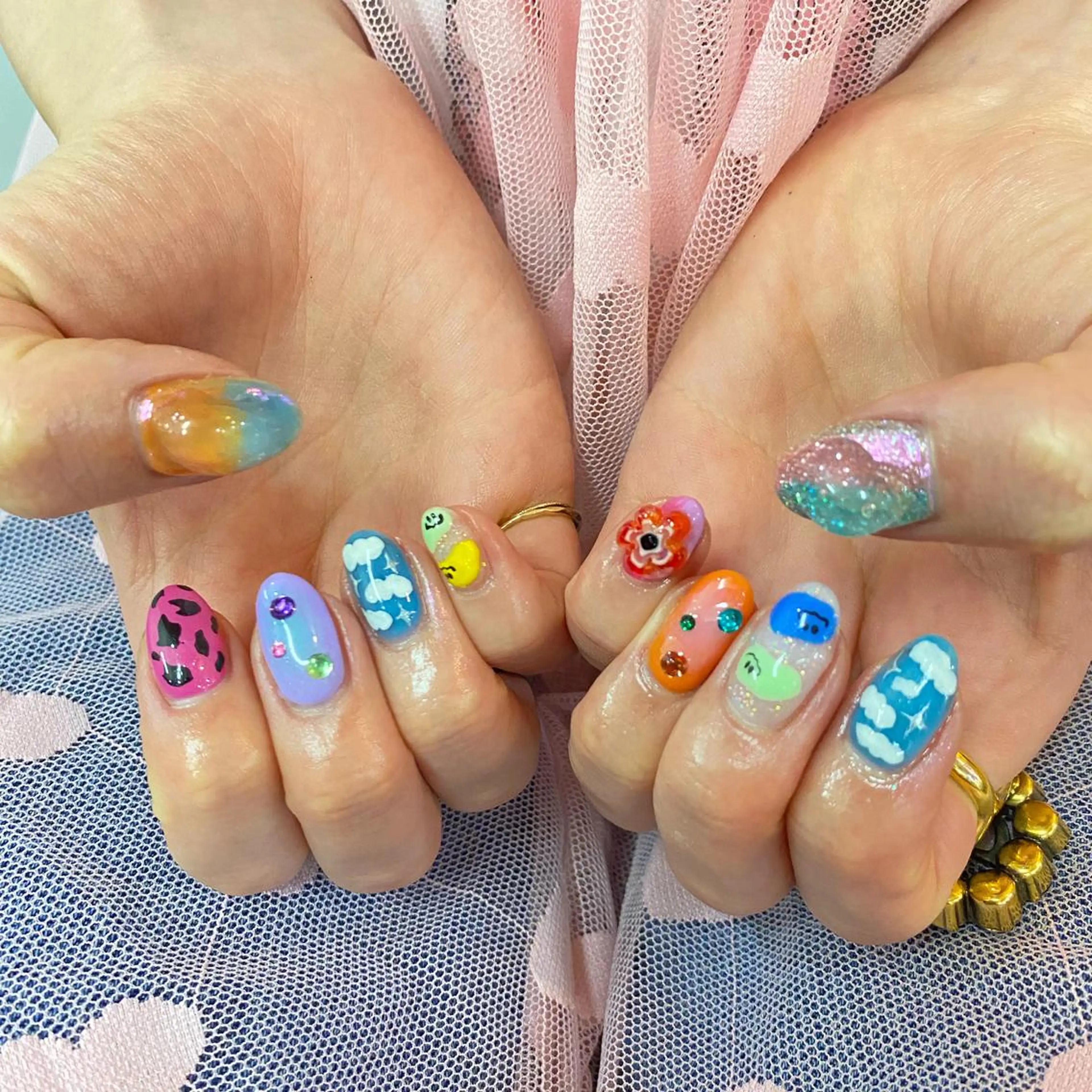 ミディアム kaonail所属・kao nail [YUI]のネイルデザイン