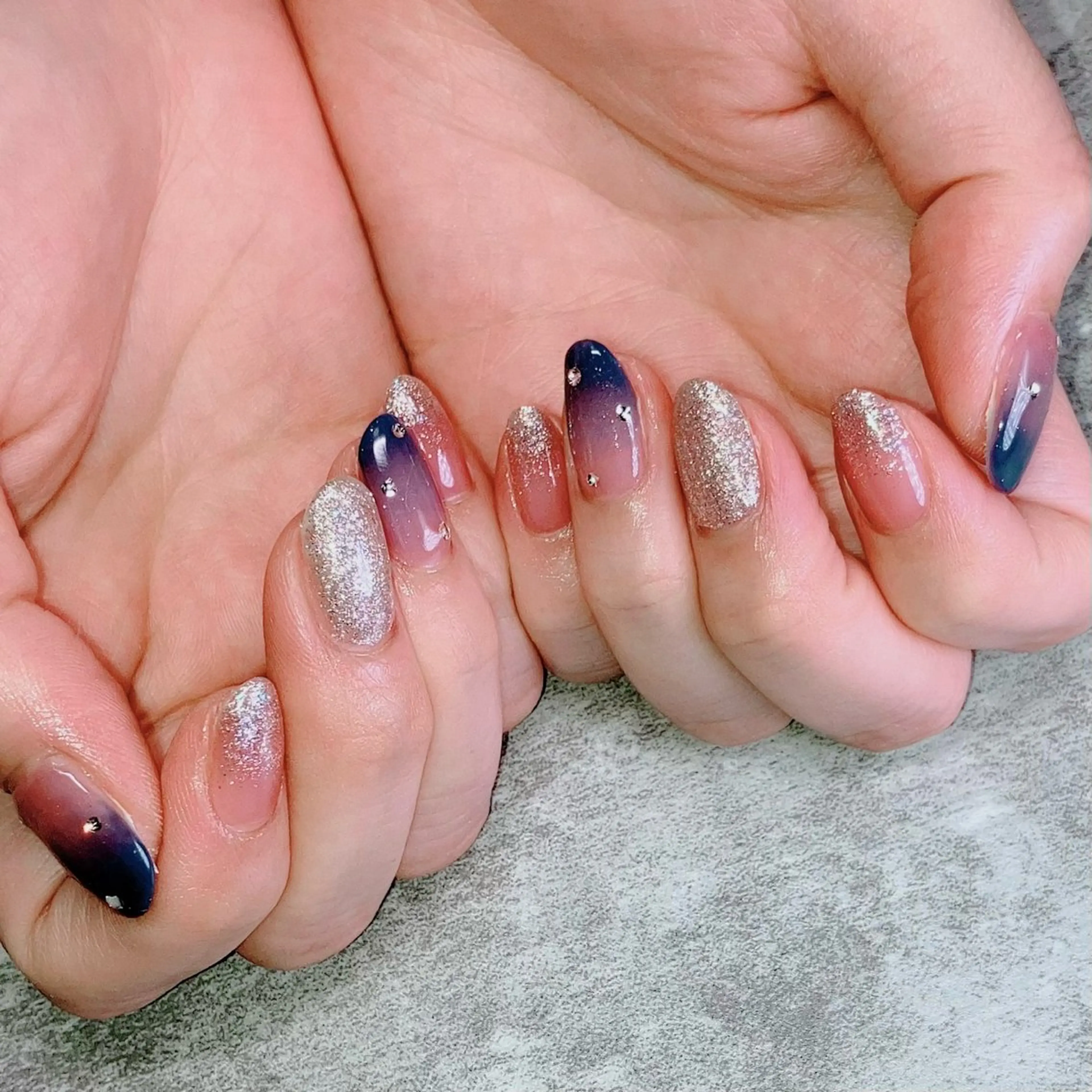 ネイル ハンドネイル ハンドケア haleyume所属・shino🌟 痛ネイルのネイルデザイン