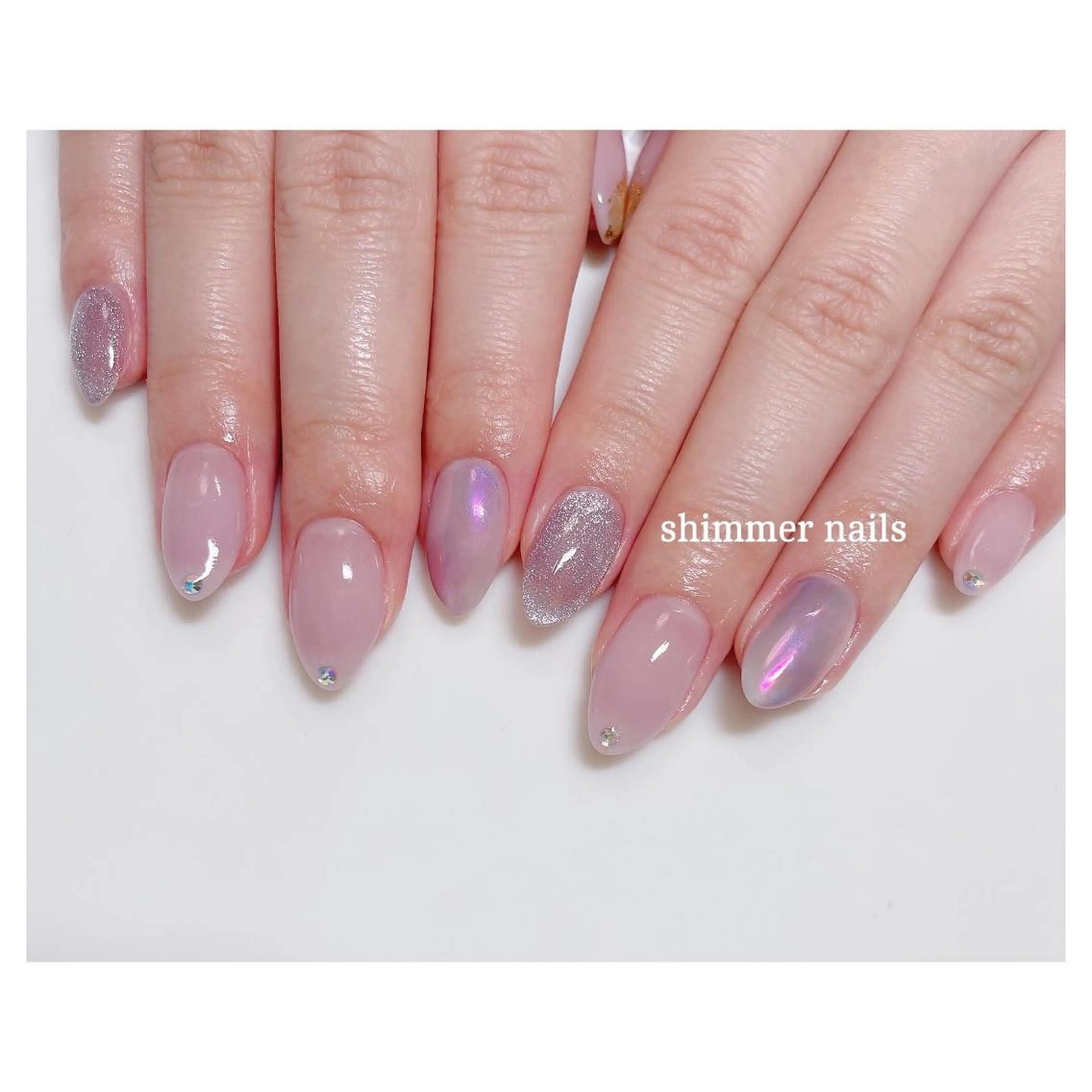 ネイル shimmer nailsのネイルデザイン