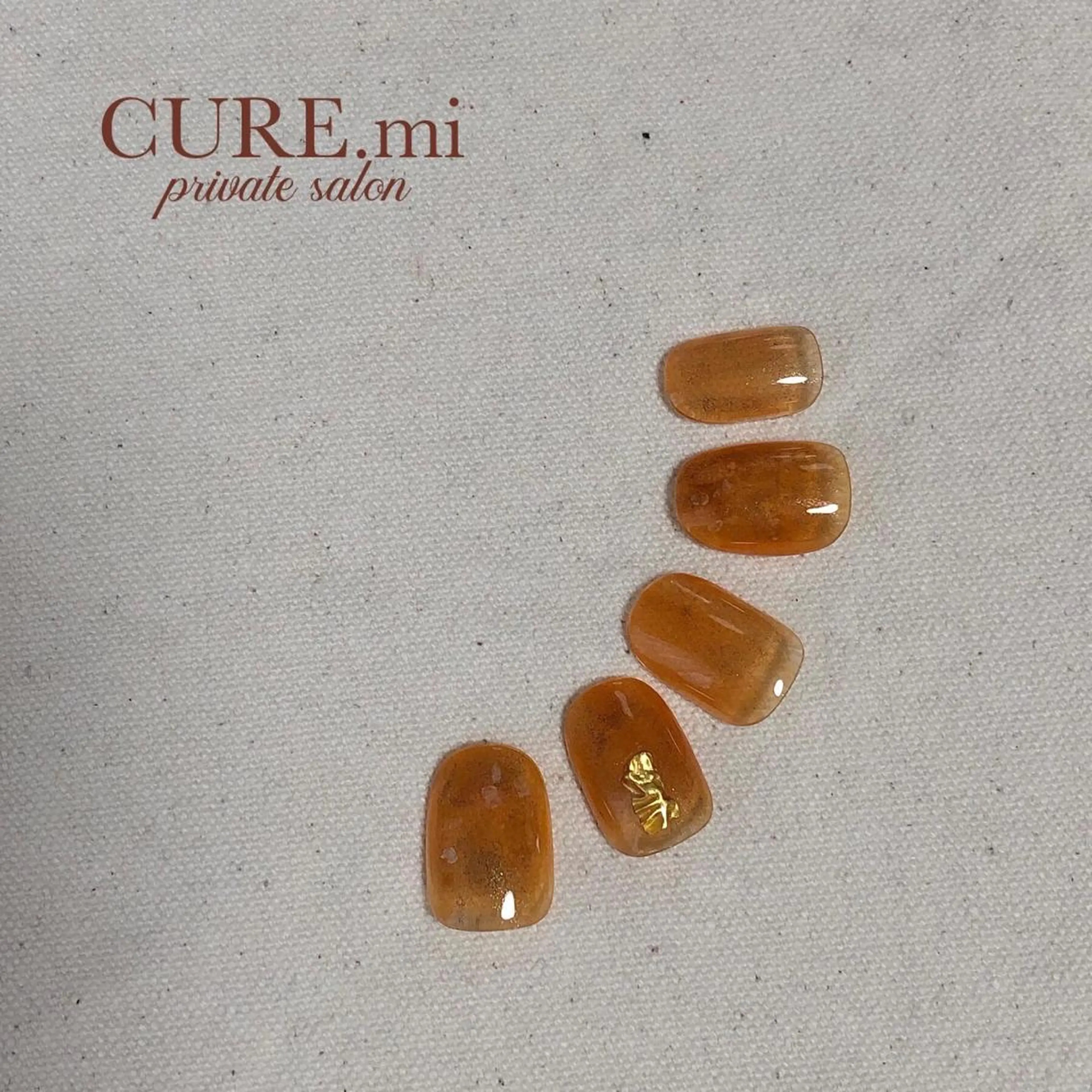 ネイル ブラウン ハンドネイル ハンドケア 伊藤 美香のその他イメージ