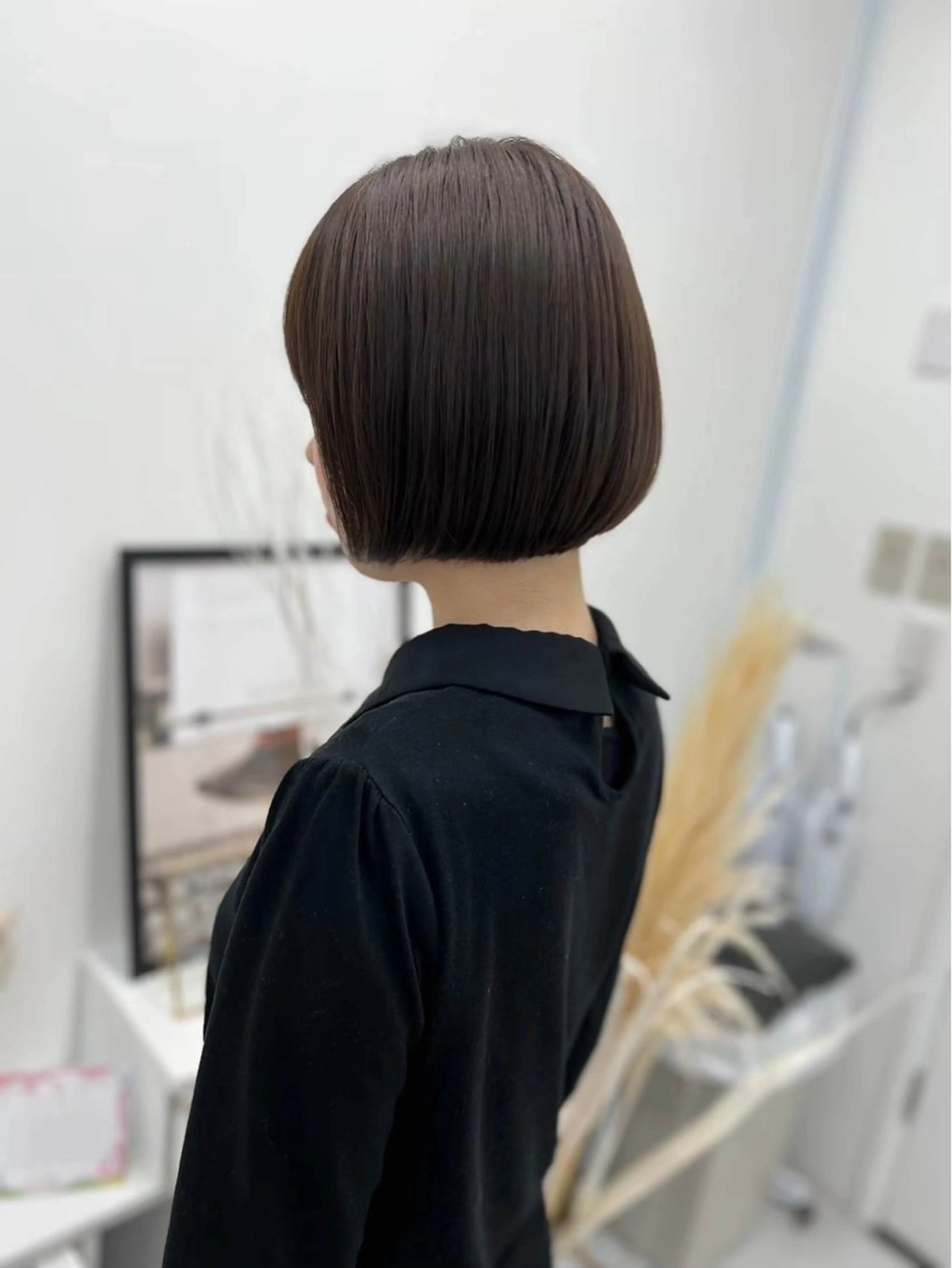 カラー 山崎 結菜LEV.のヘアスタイル