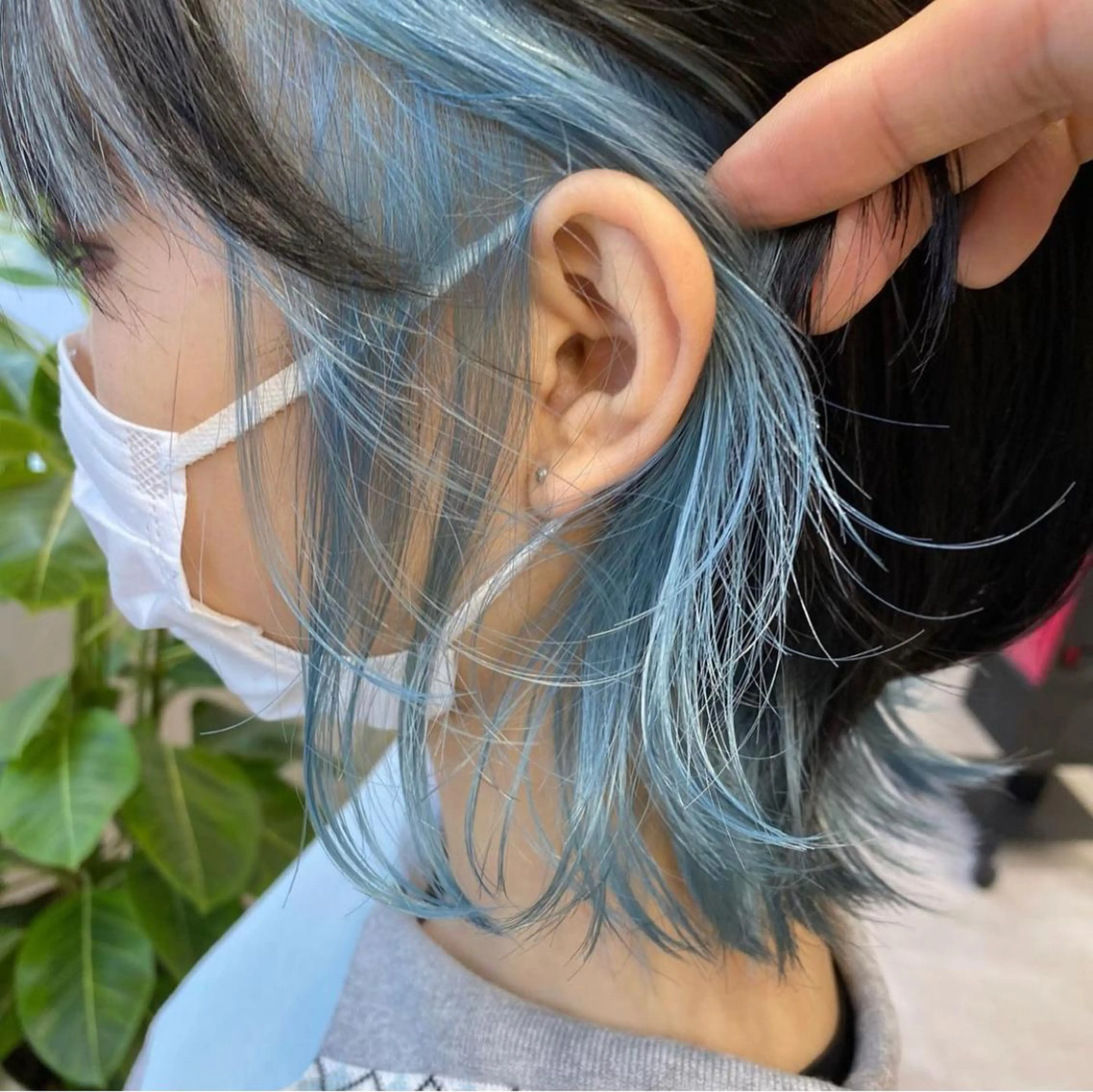 ダブルカラー(インナーのみ)『ブリーチ+カラー＋トリートメント』の写真