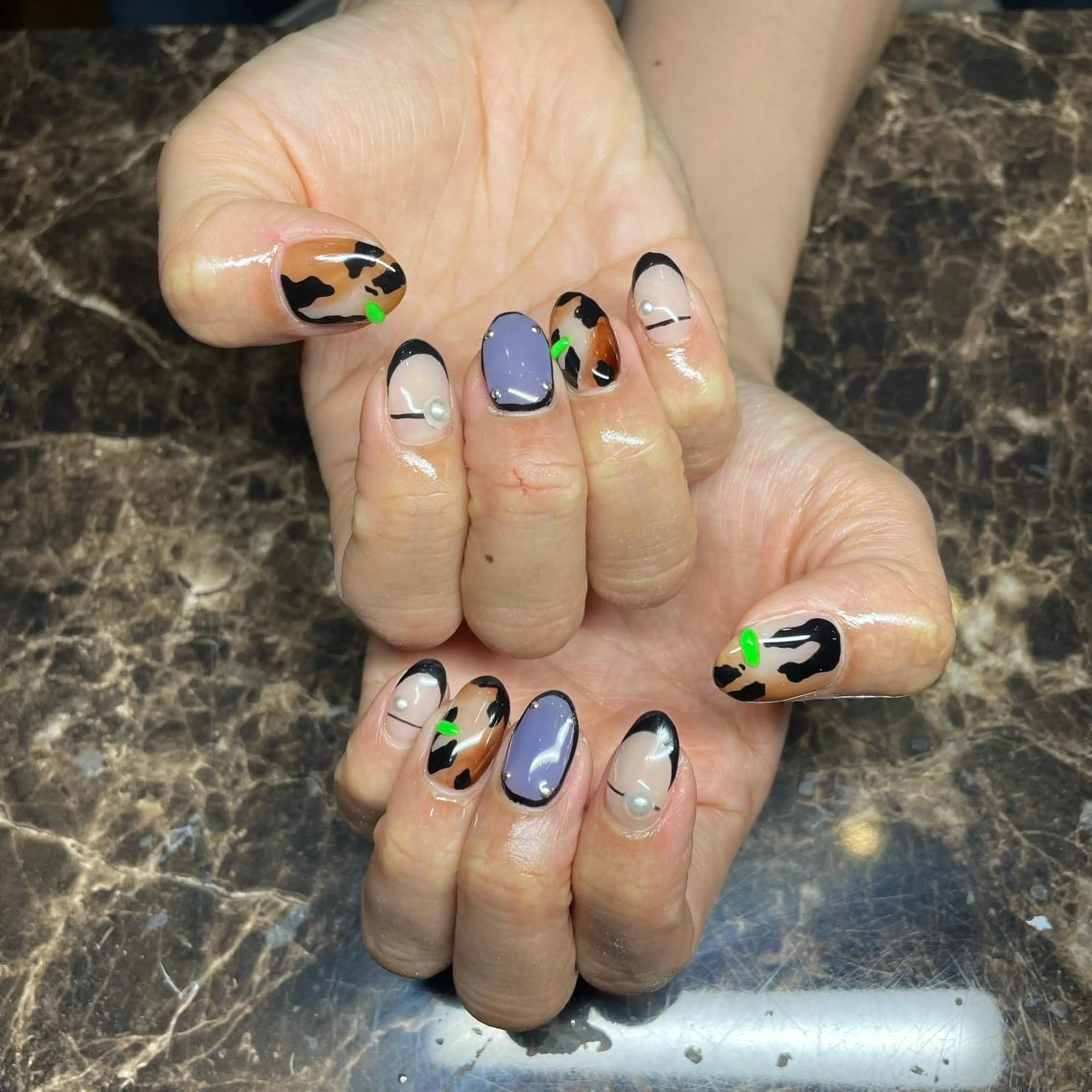 ネイル ハンドネイル IROHA Nail 堺雛薫のネイルデザイン