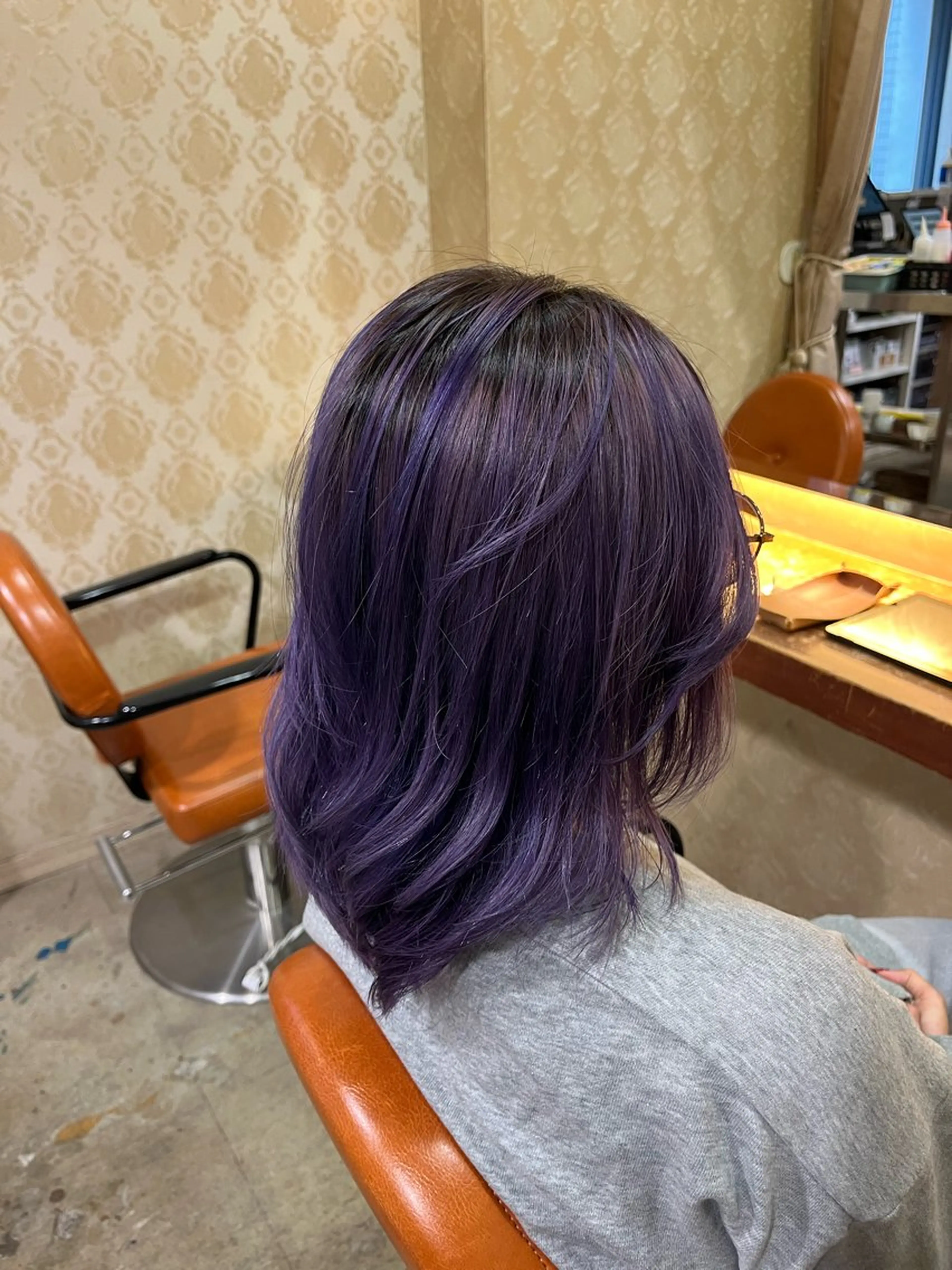 カラー メンズパーマ/ ももかのヘアスタイル