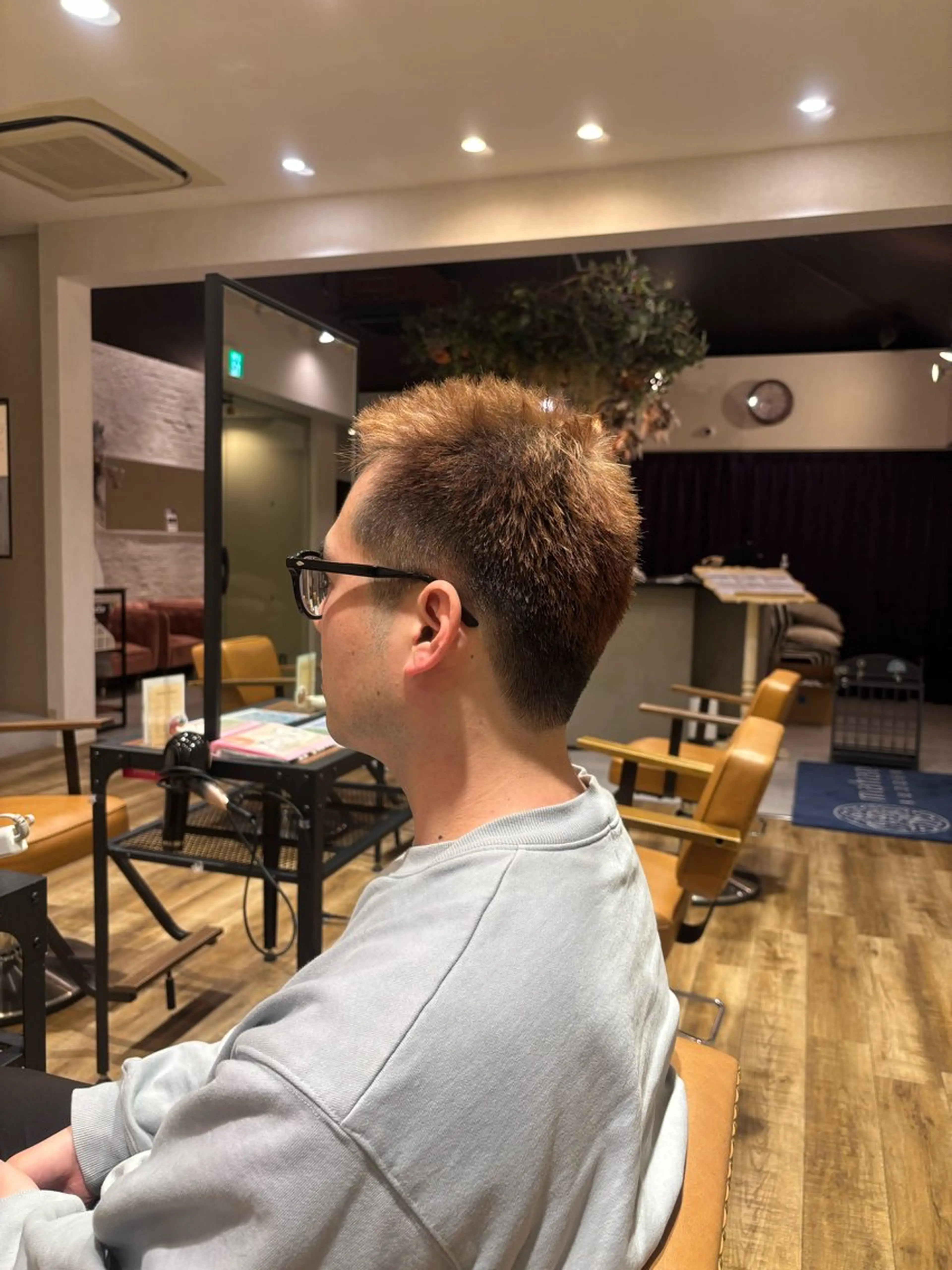 メンズ Rudder 牛嶋のヘアスタイル