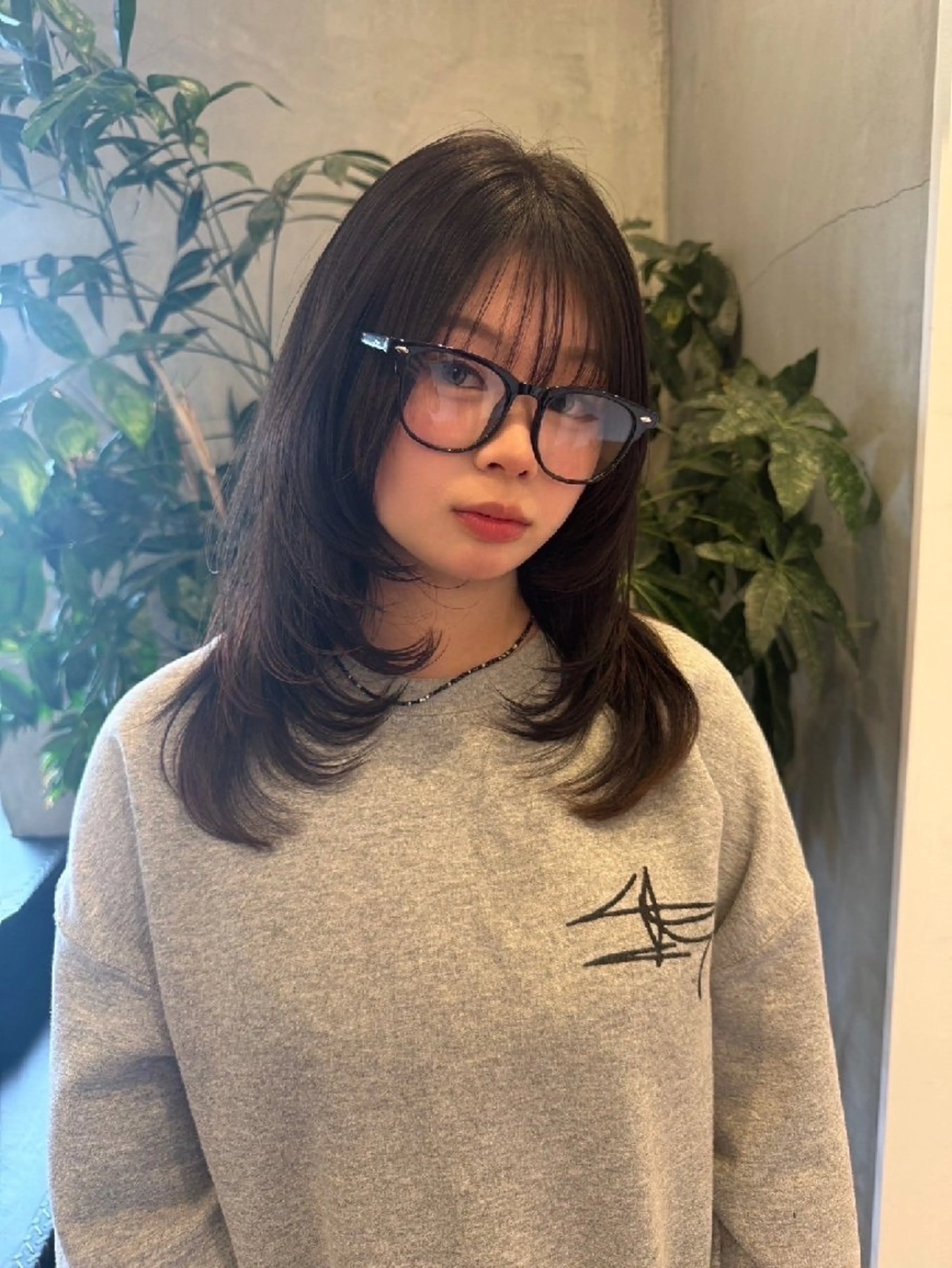 ミディアム LUVISM名駅店所属・カット/ミディアム /名古屋/ioriのヘアスタイル