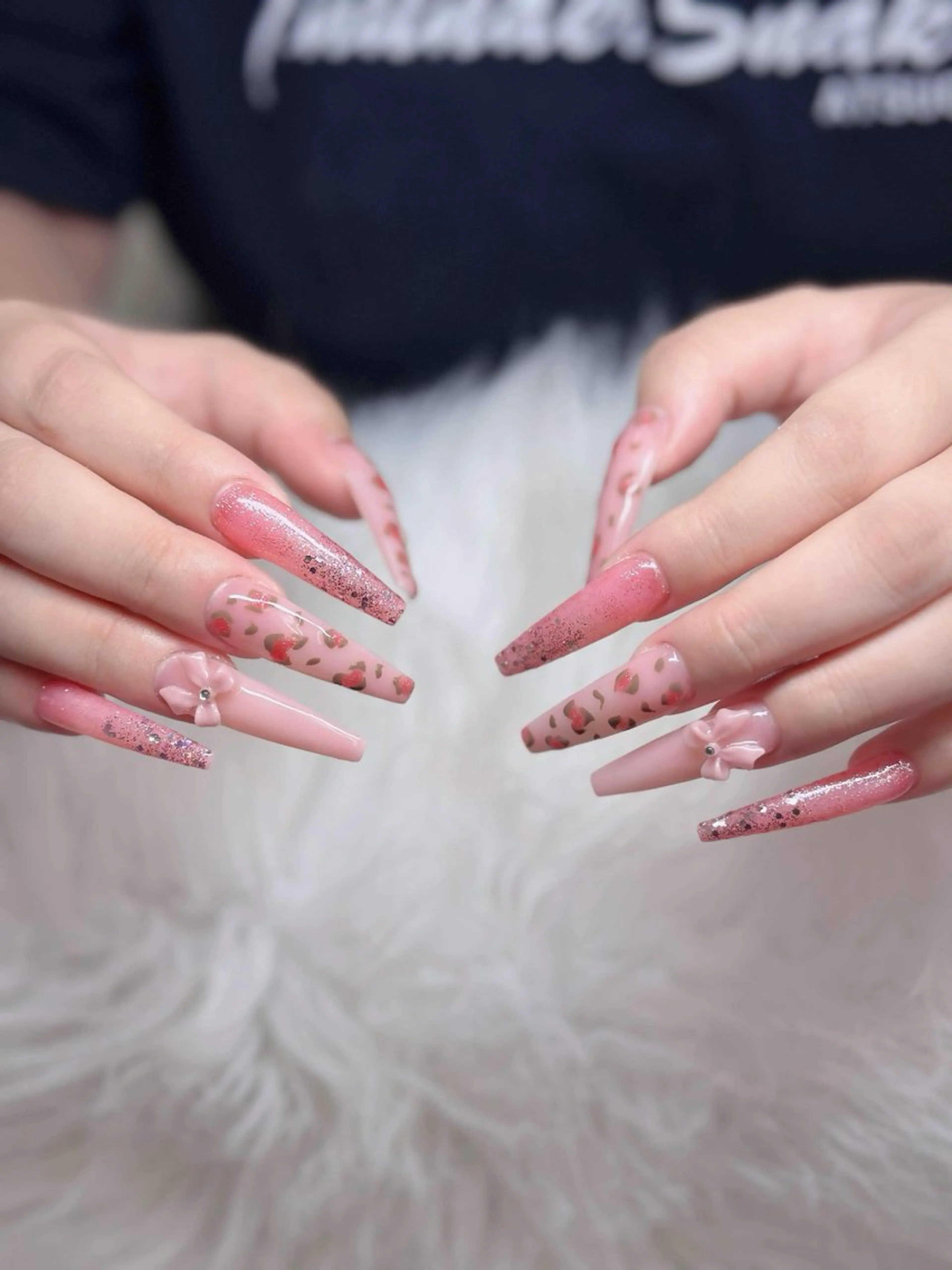 ネイル ジェルネイル 韓国ネイル マグネットネイル ネイルチップ 冬ネイル ハンドネイル Lenie Nailのネイルデザイン