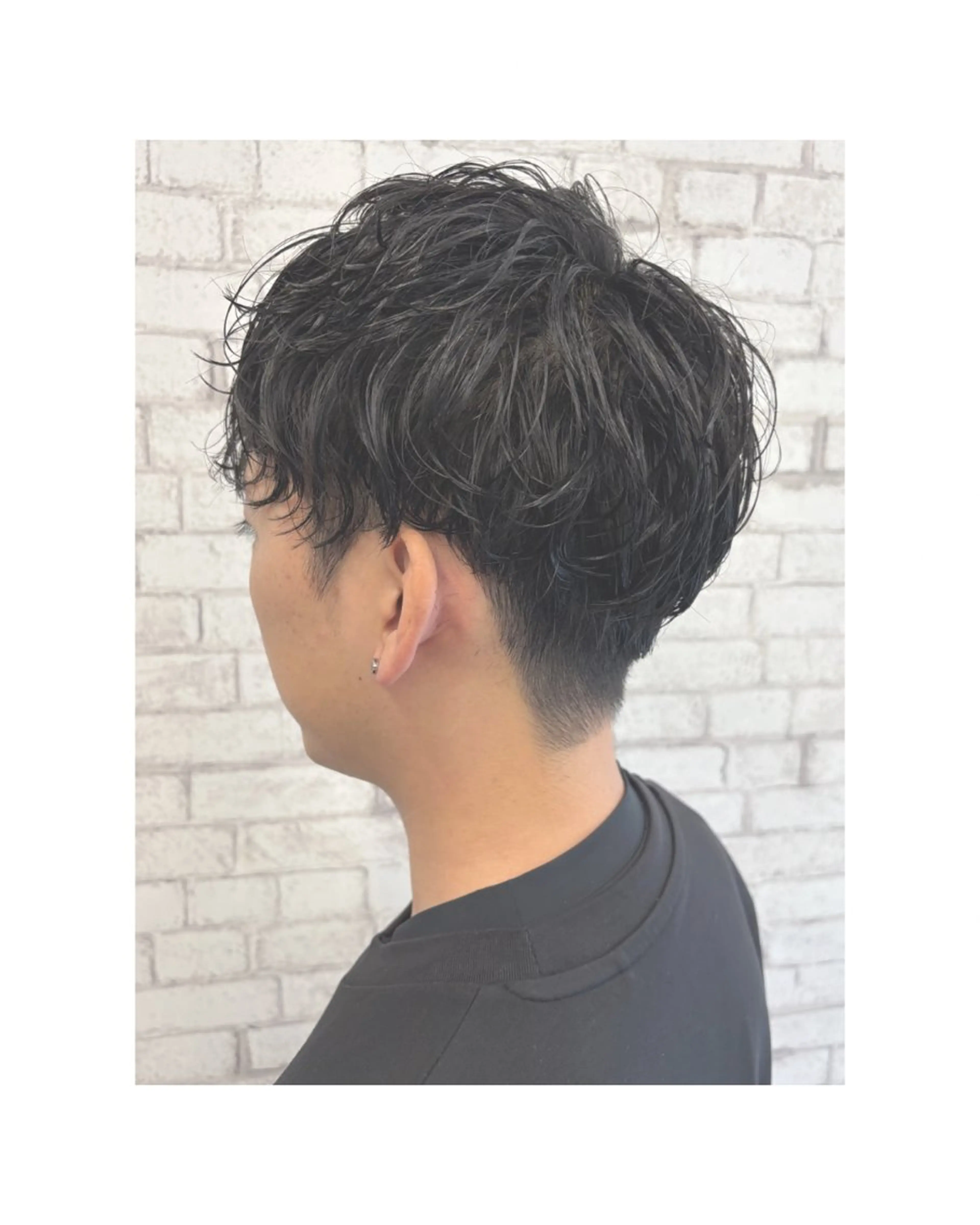 【パーマでバチバチにかっこよく】メンズカット×パーマの写真