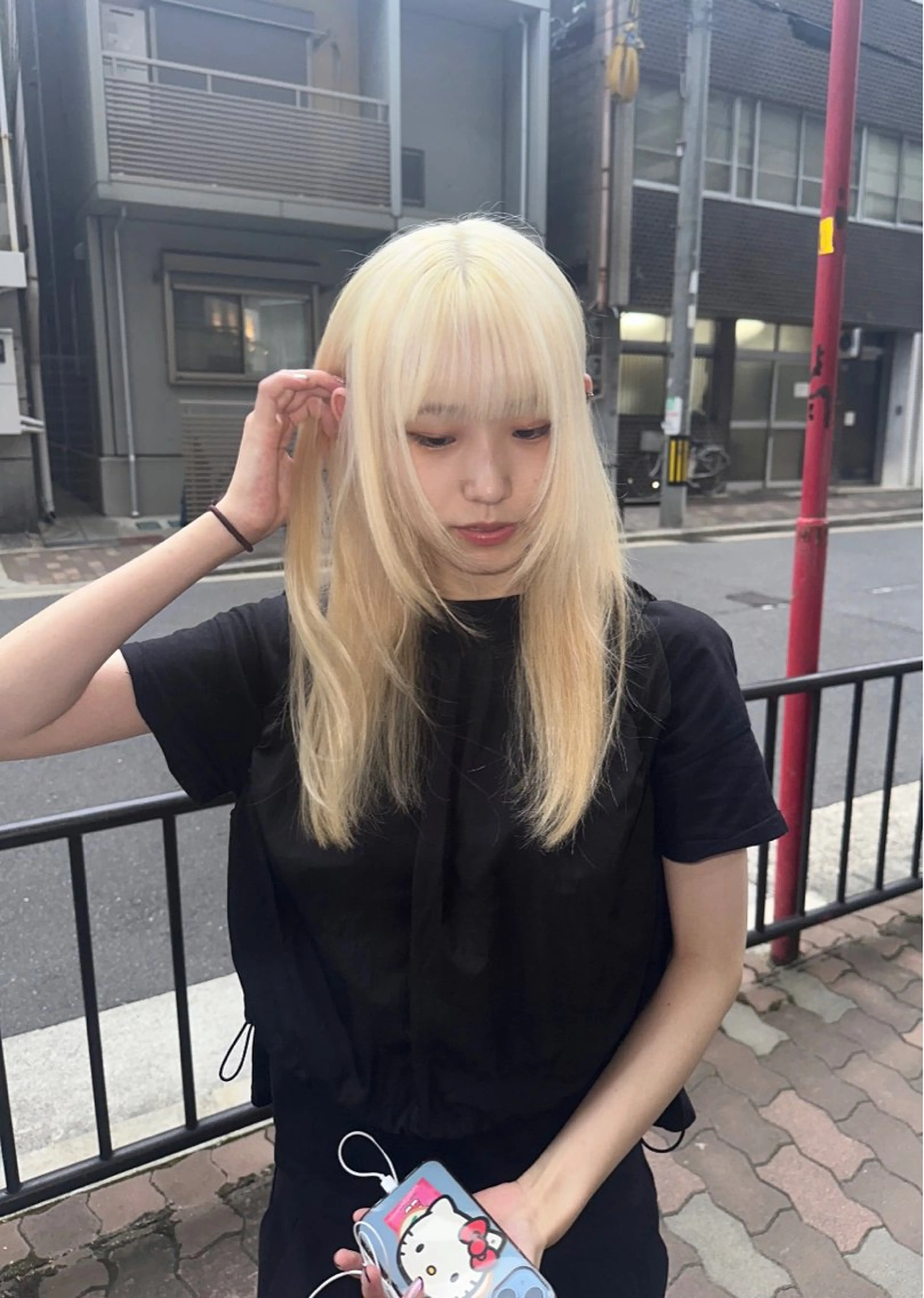 カラー カット ヘアカラー ヘッドスパ 金田 法子のヘアスタイル