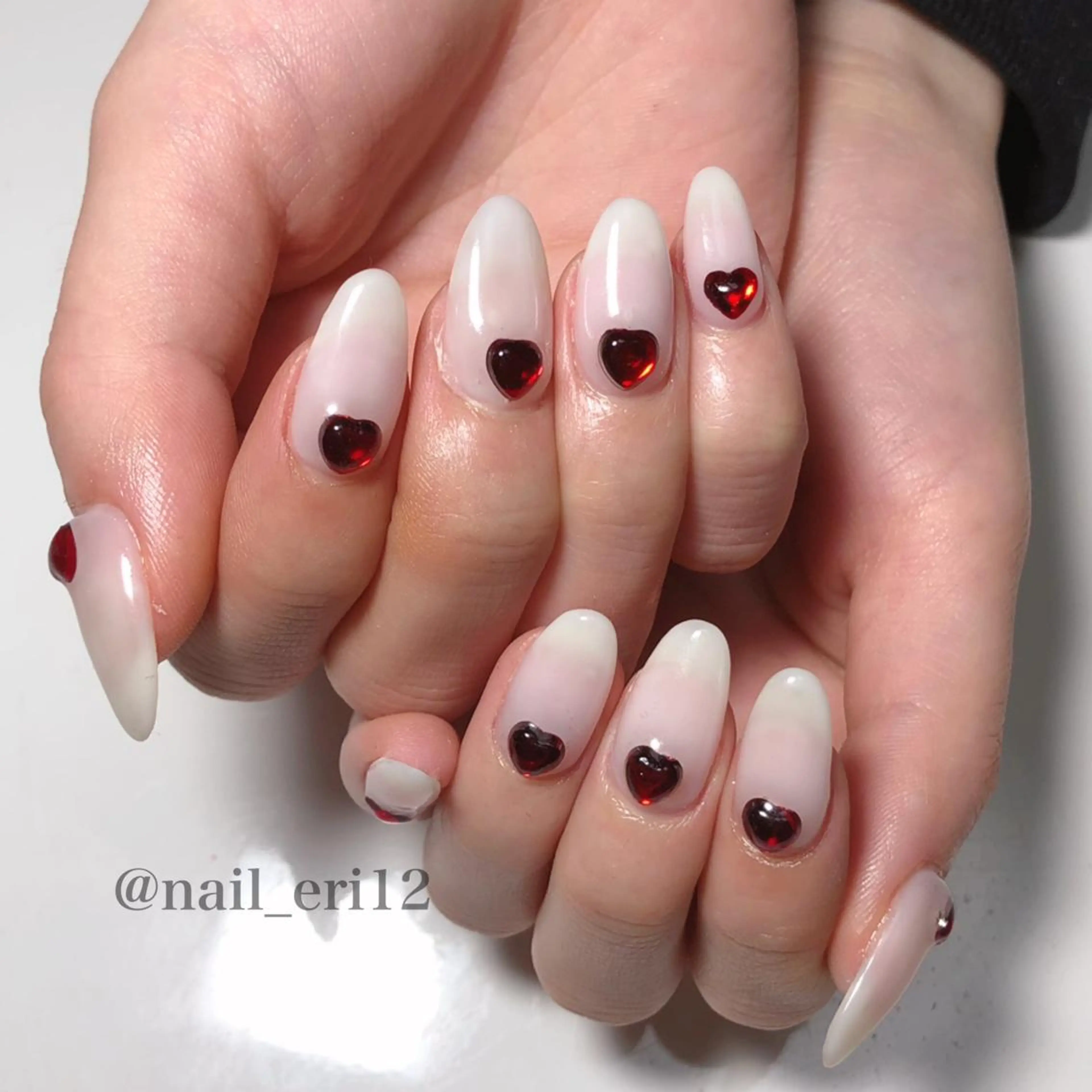 ミディアム ネイル nail salon &e eriのネイルデザイン