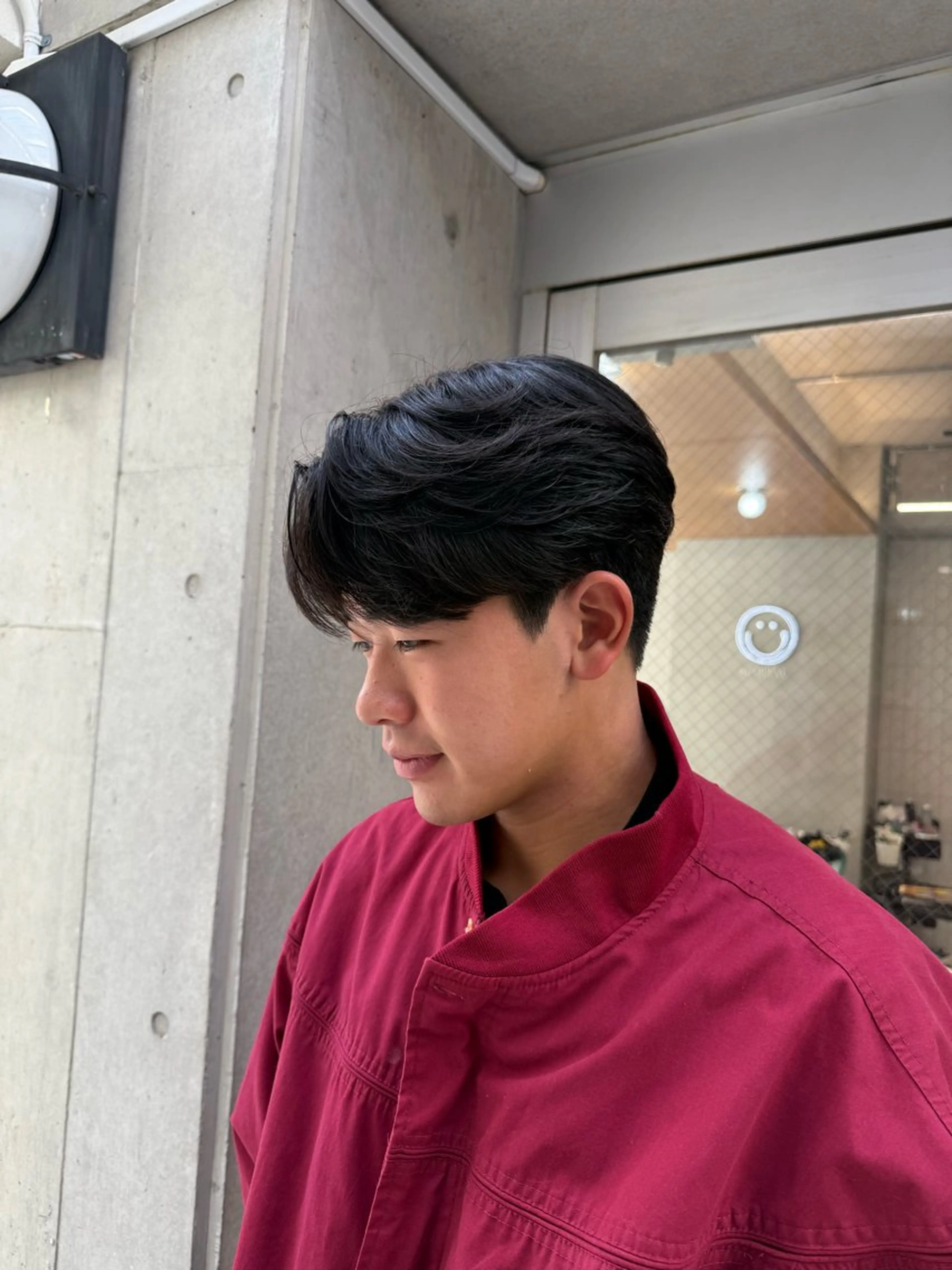 ショート メンズ nico TOKYO所属・ニュアンス/ センターパート/イノのヘアスタイル